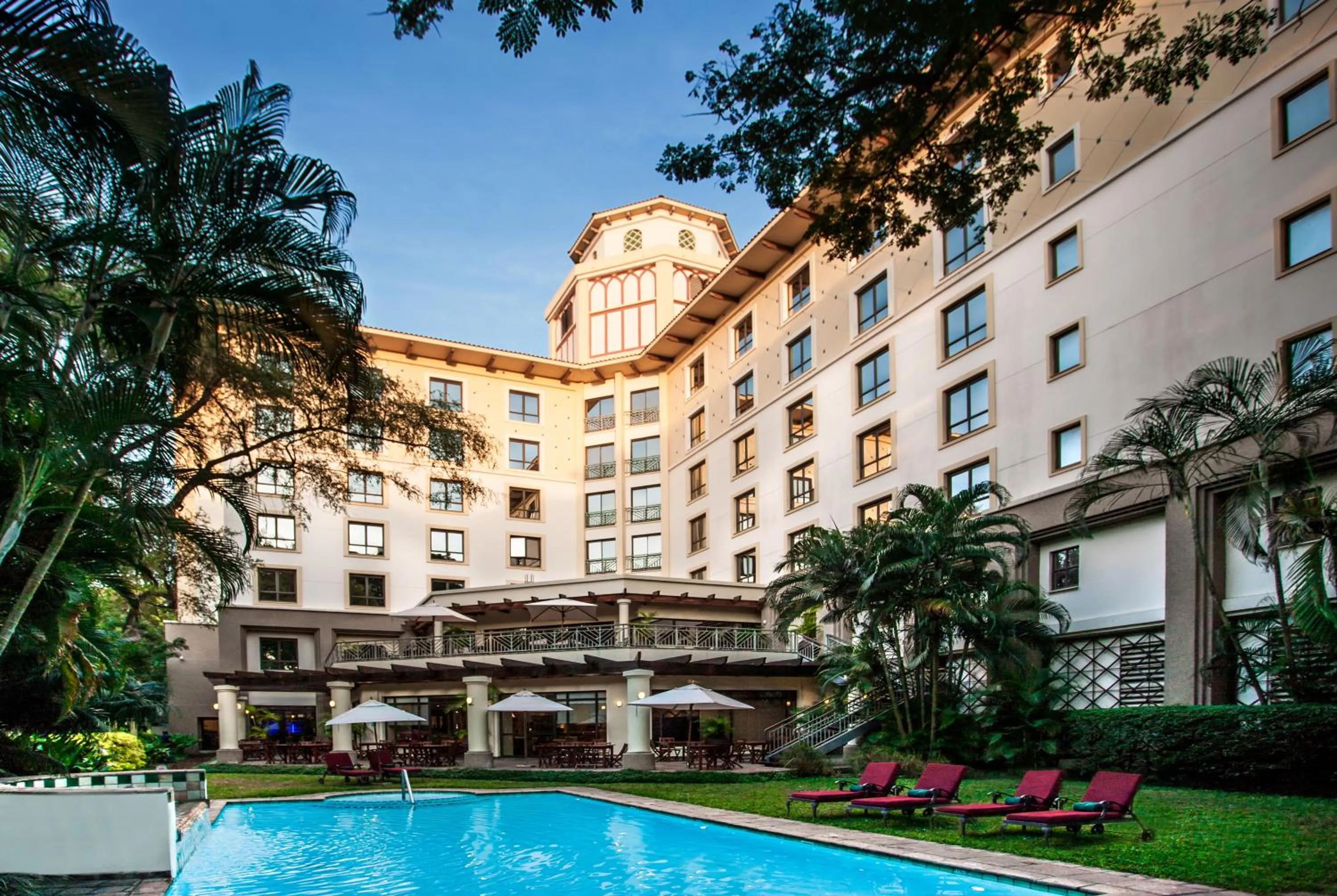 Garden view in Southern Sun Dar es Salaam