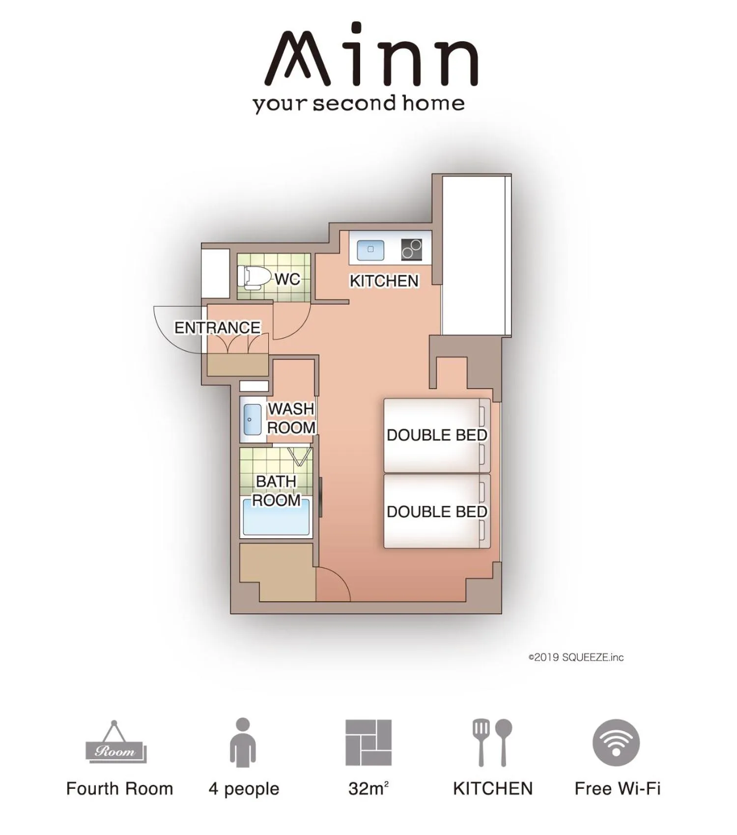 Floor plan in Minn Umeda North