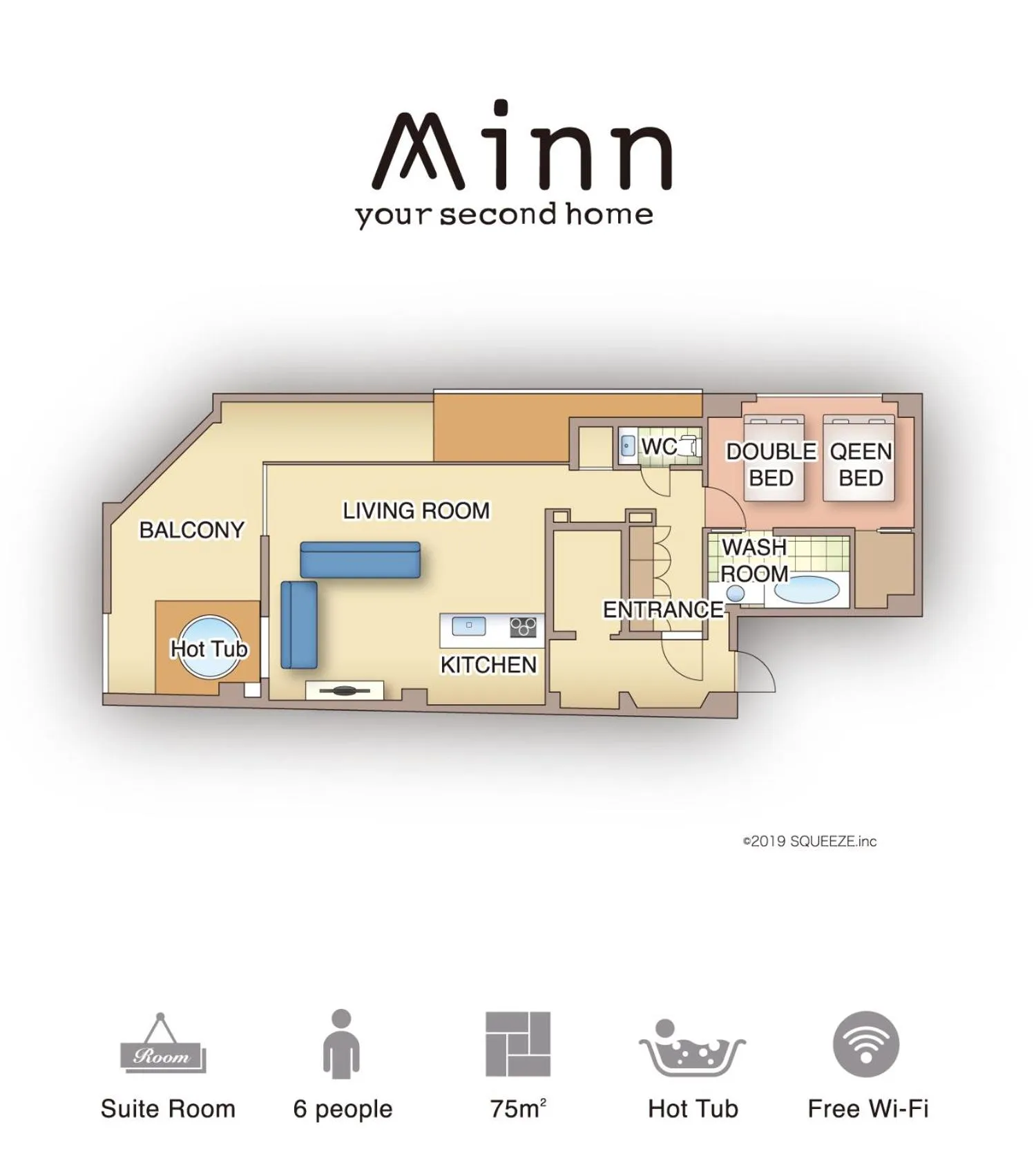 Floor plan in Minn Umeda North