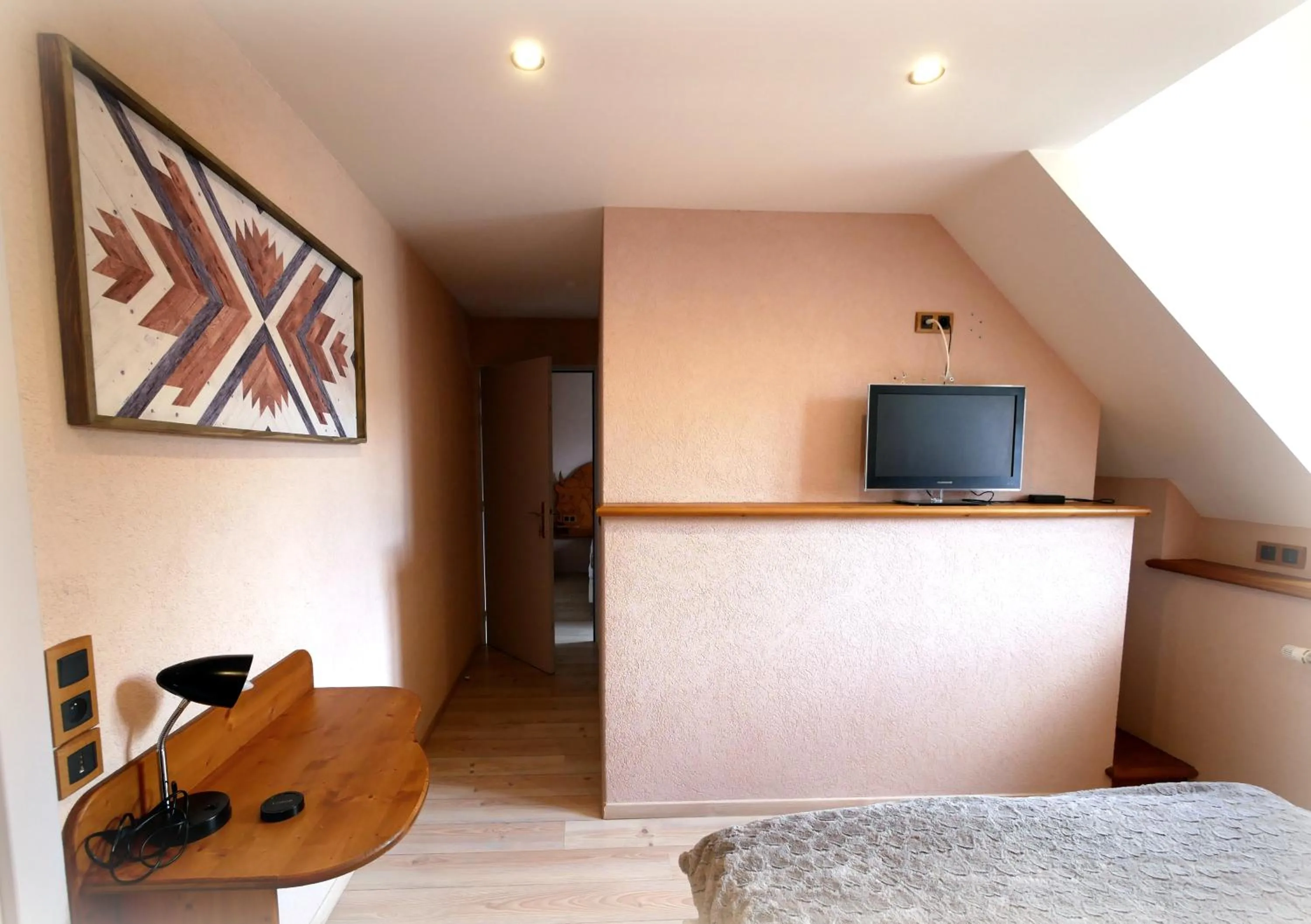Bedroom in Auberge de la Rivière