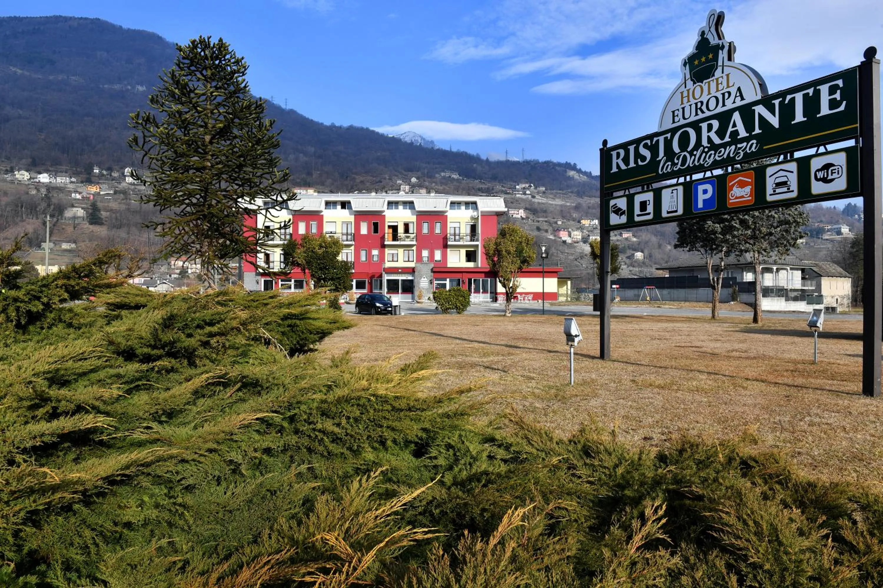 Property building in Hotel Motel Europa