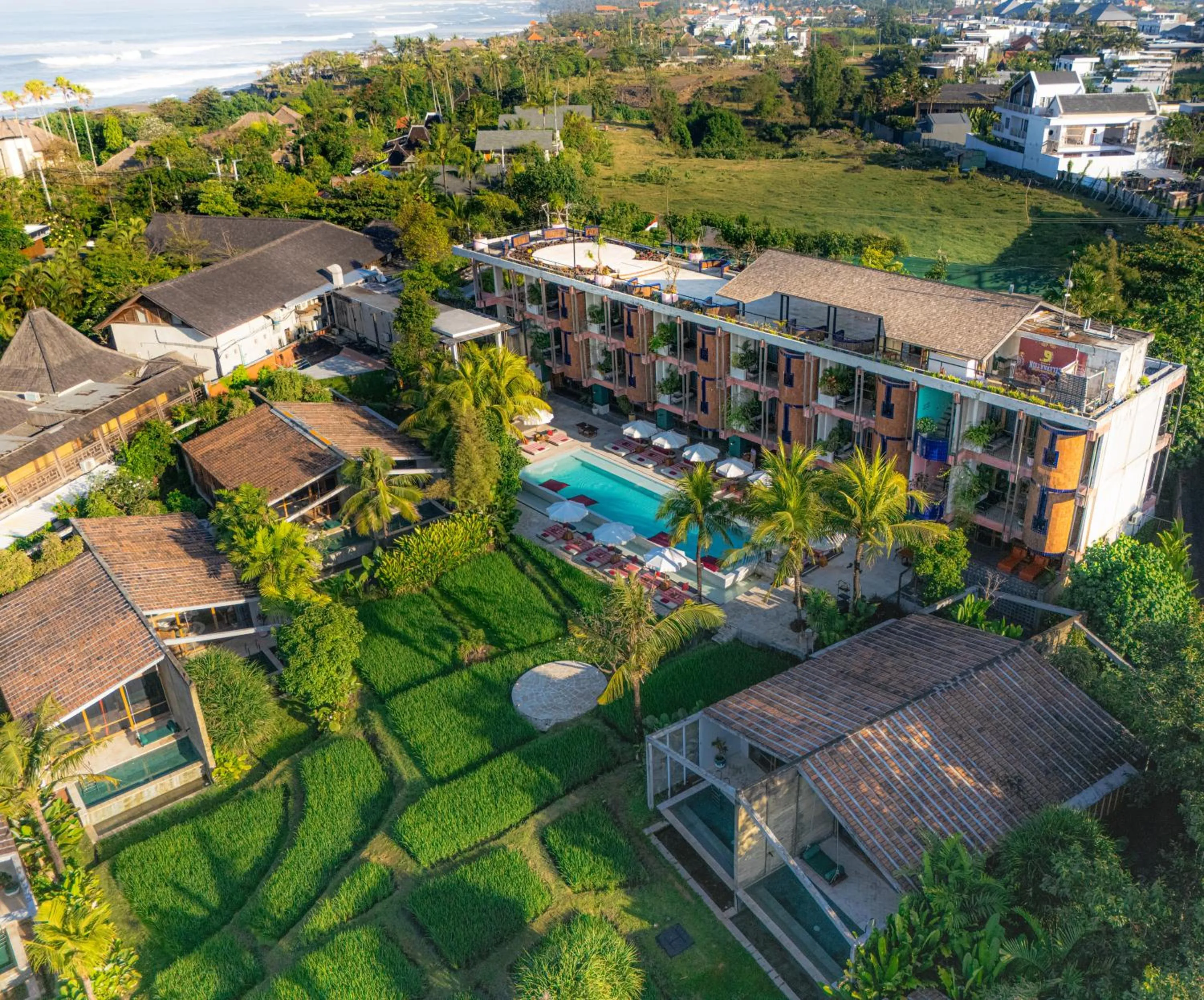 Bird's eye view in Shore Amora Canggu