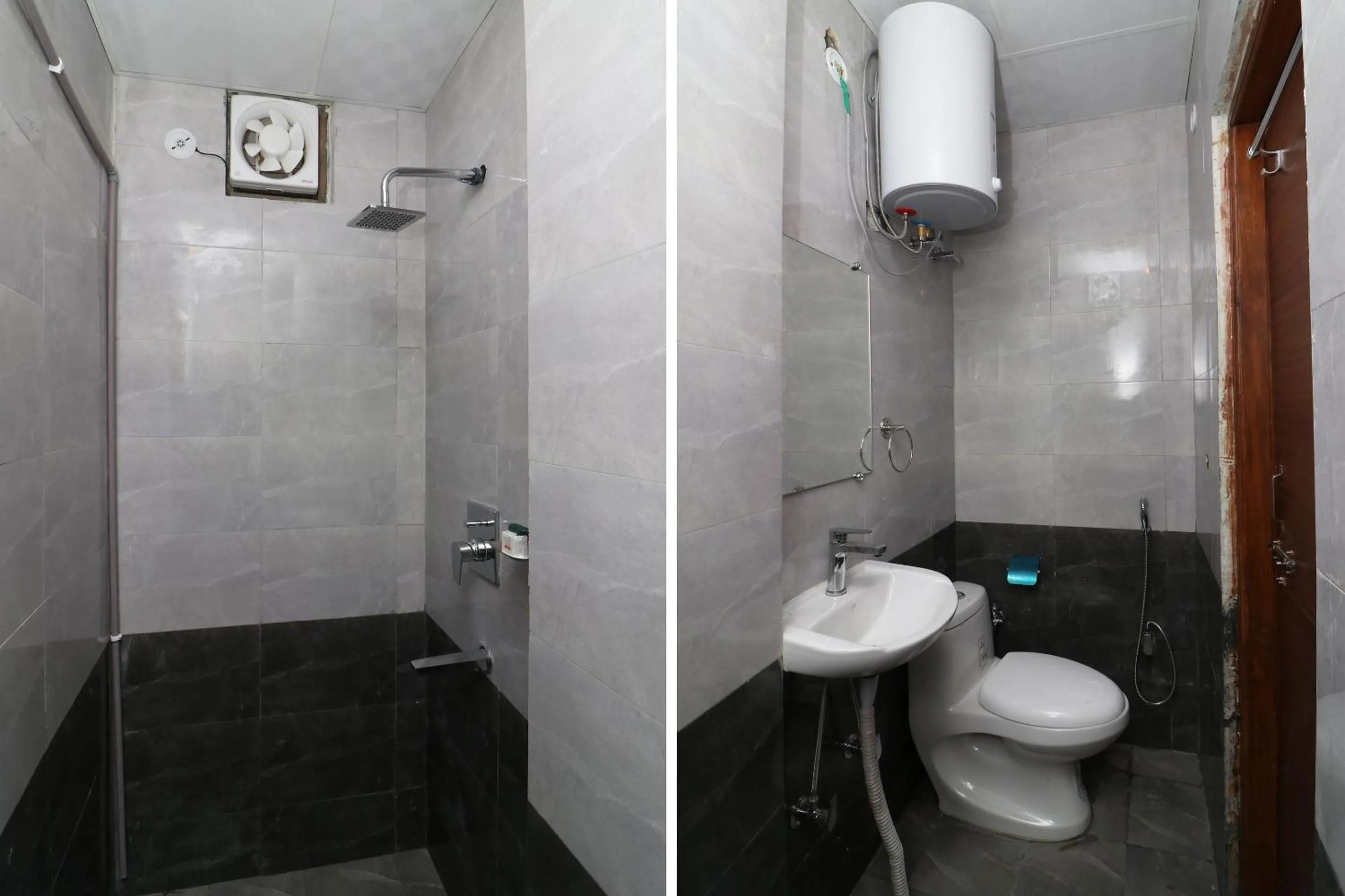 Bathroom in Hotel O Karan stay