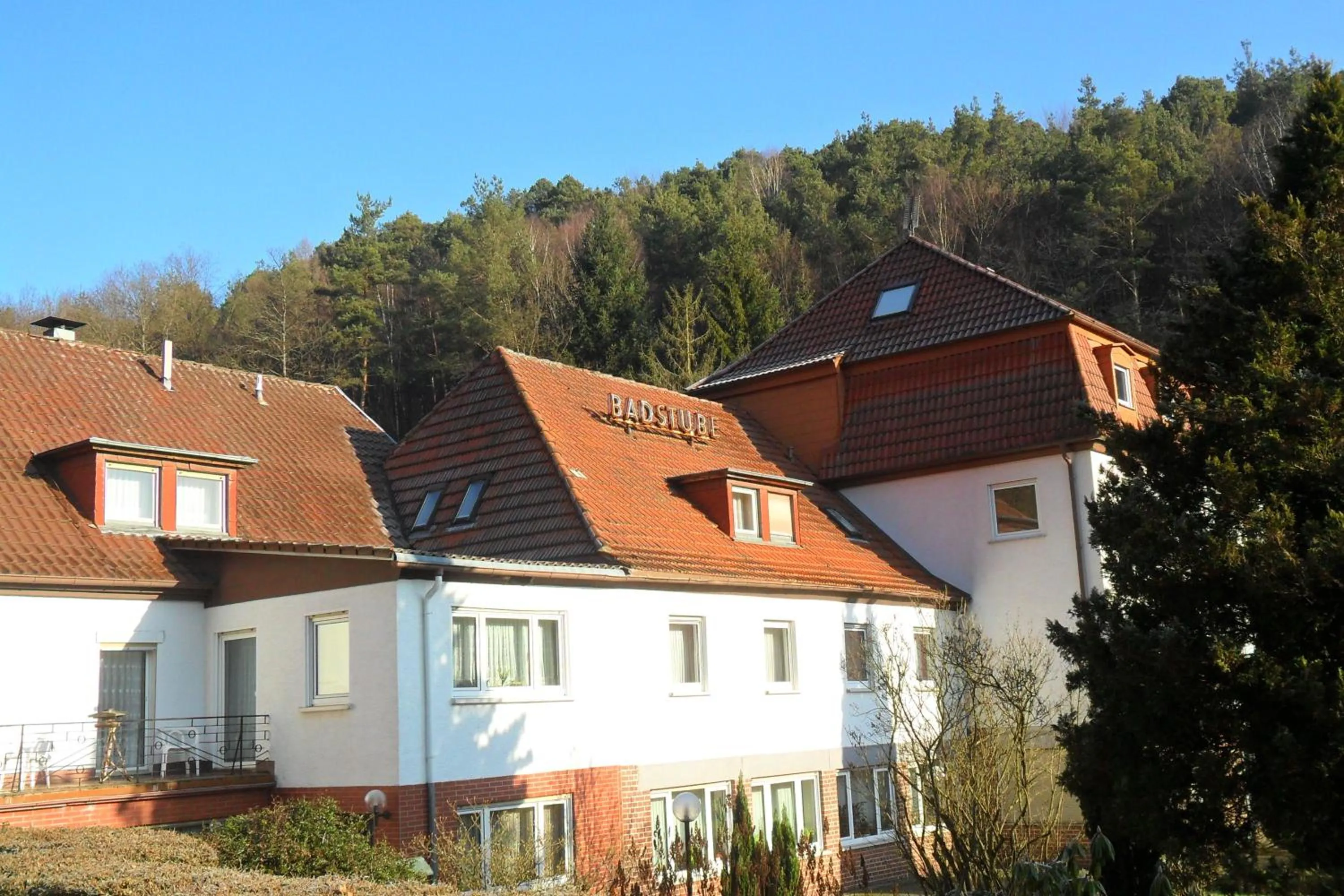 Facade/entrance in Hotel Badstube