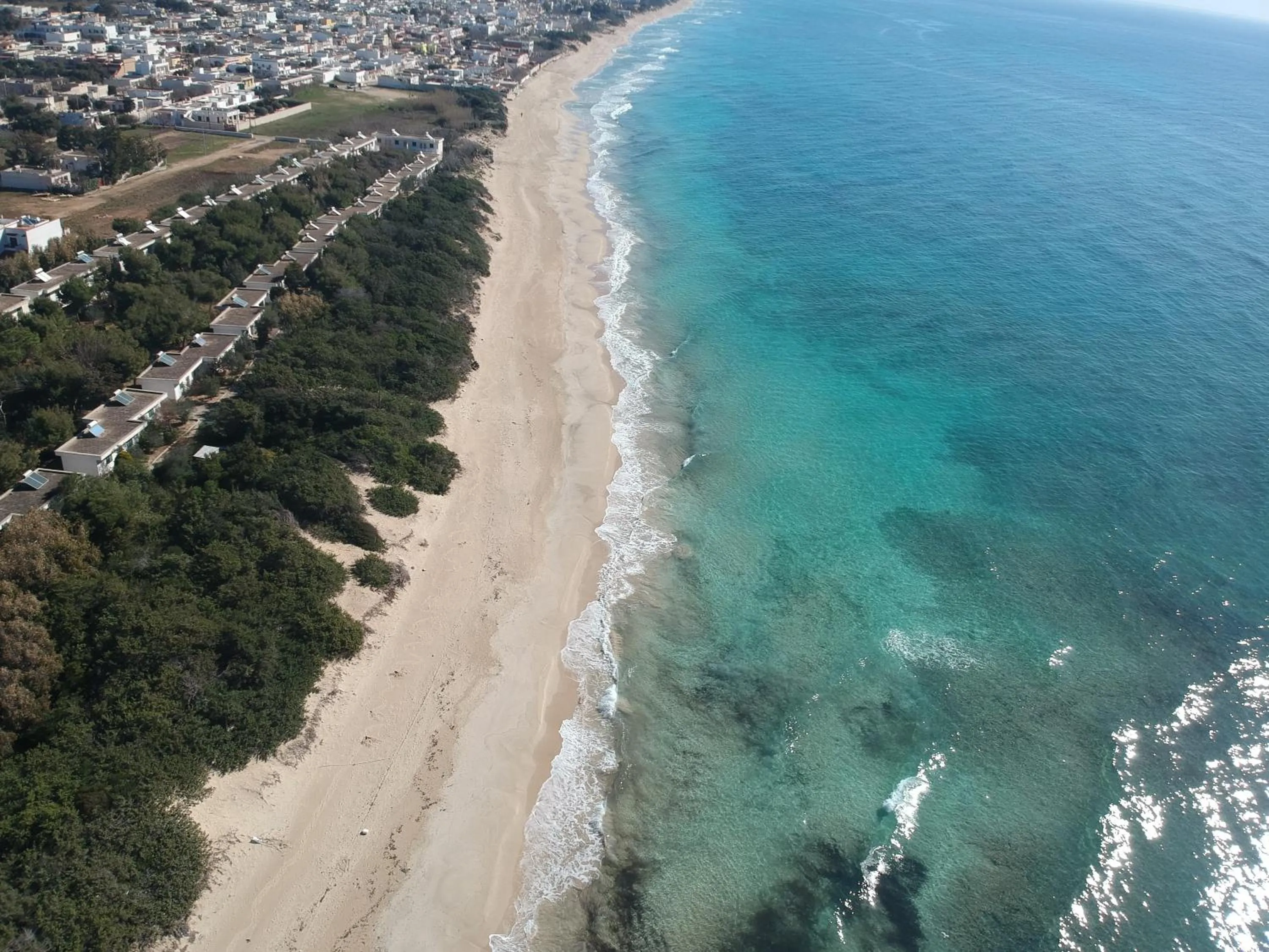 Sea view in Hotel dei Bizantini & Villaggio Campo dei Messapi