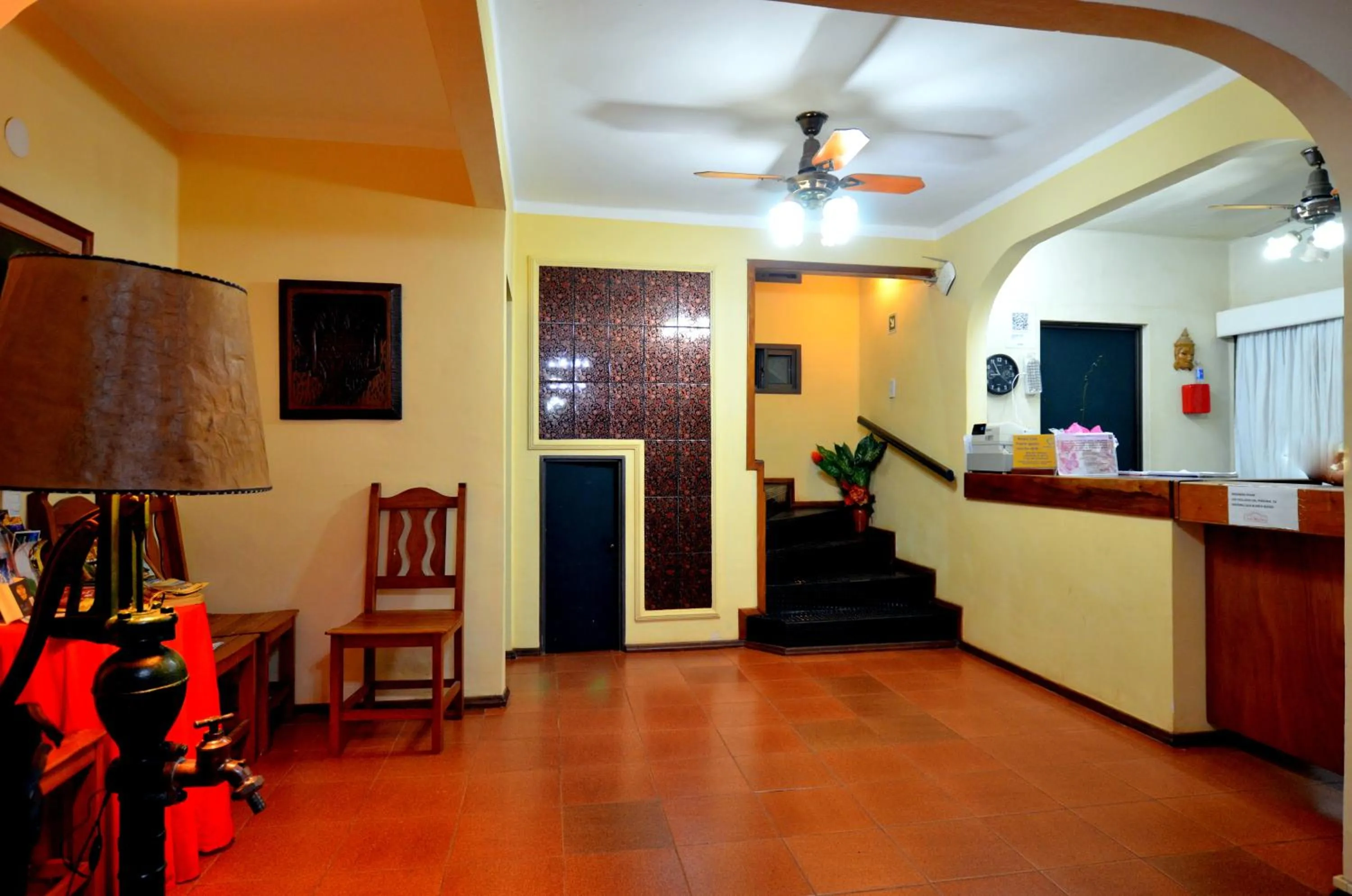 Lobby or reception in Hostería Casa Blanca Iguazú