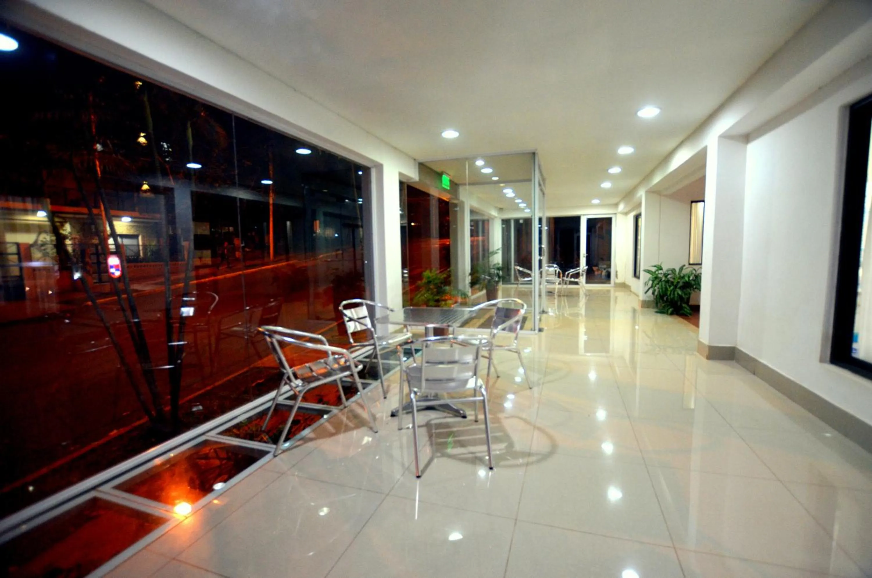 Seating area in Hostería Casa Blanca Iguazú