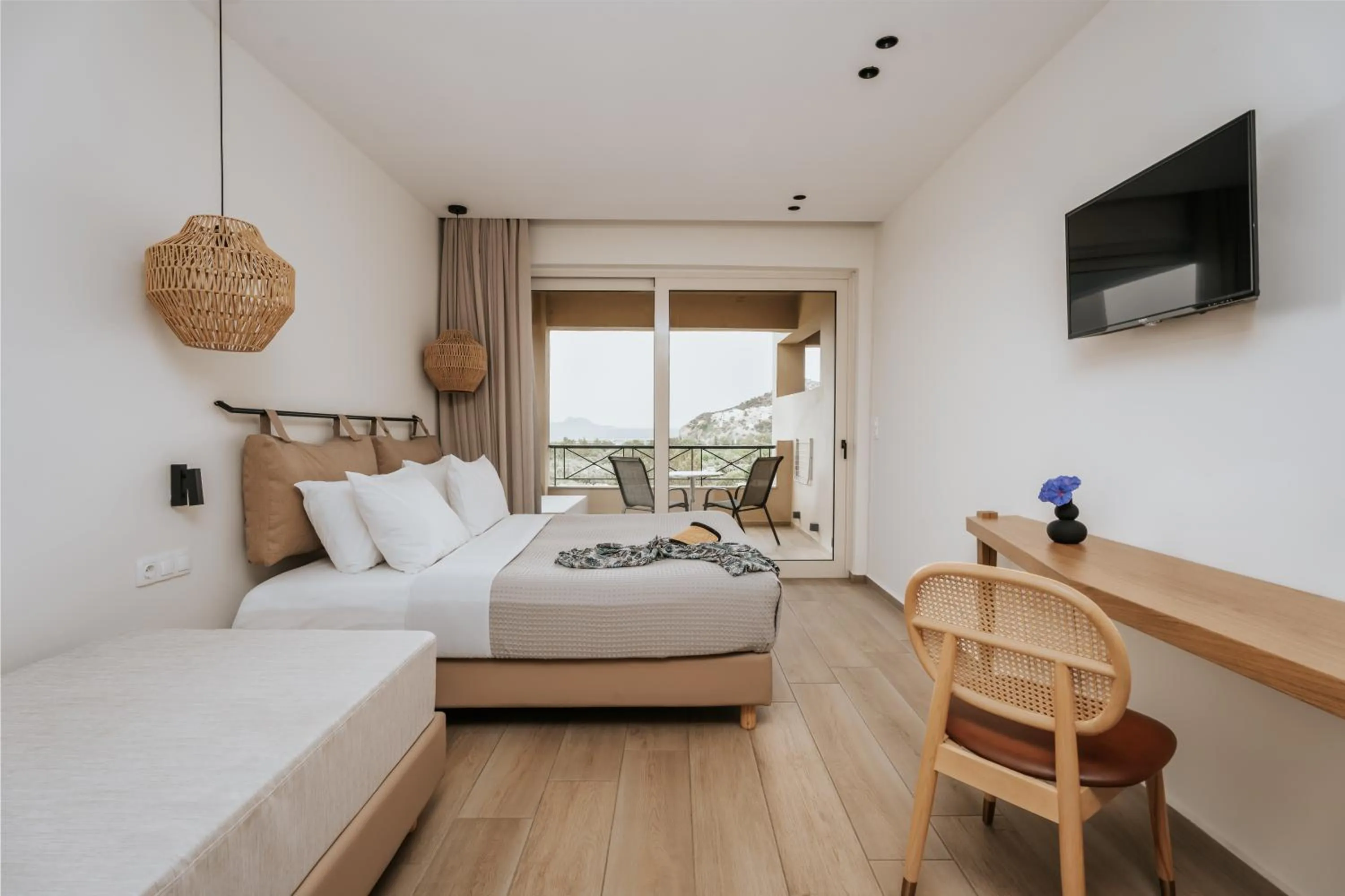 View (from property/room), Bed in Paralos The Maxine Adults Only