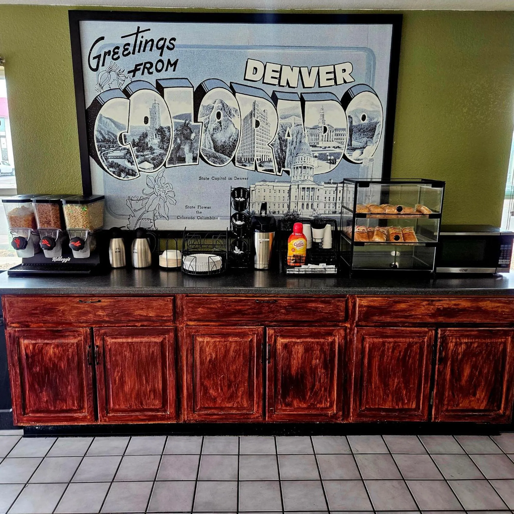 Breakfast in Super 8 by Wyndham Denver Central