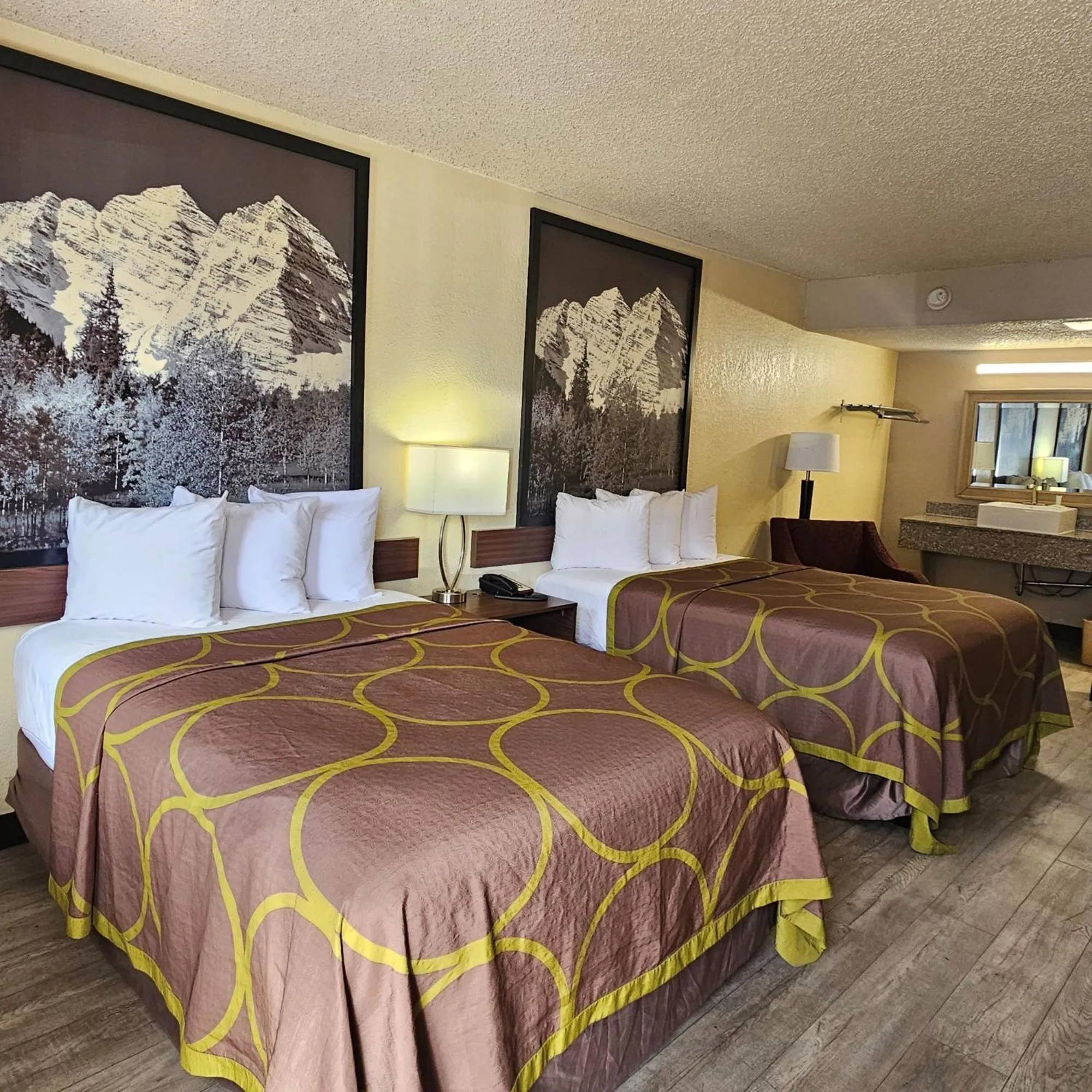 Bed in Super 8 by Wyndham Denver Central