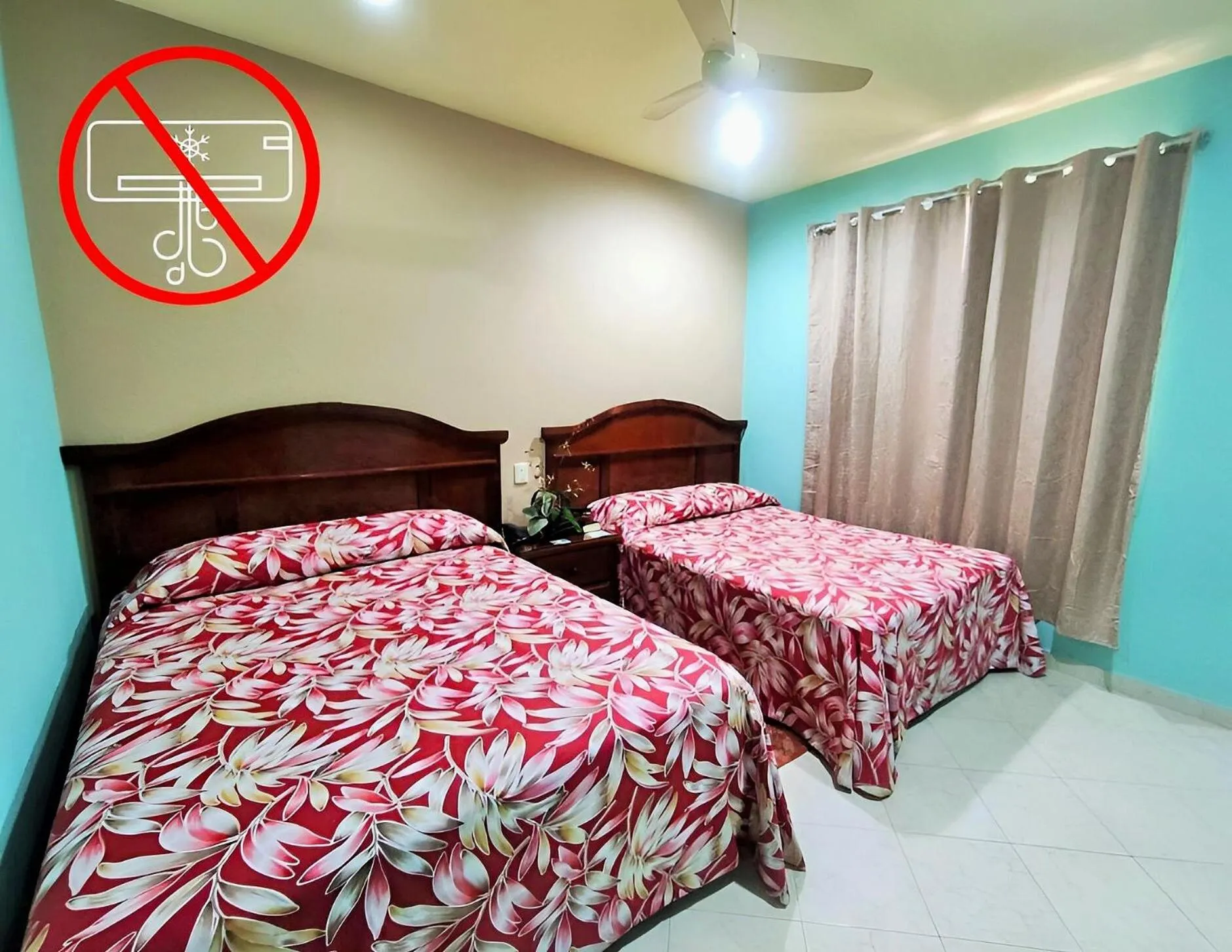 Standard Double Room with Fan in Novotel De Poza Rica