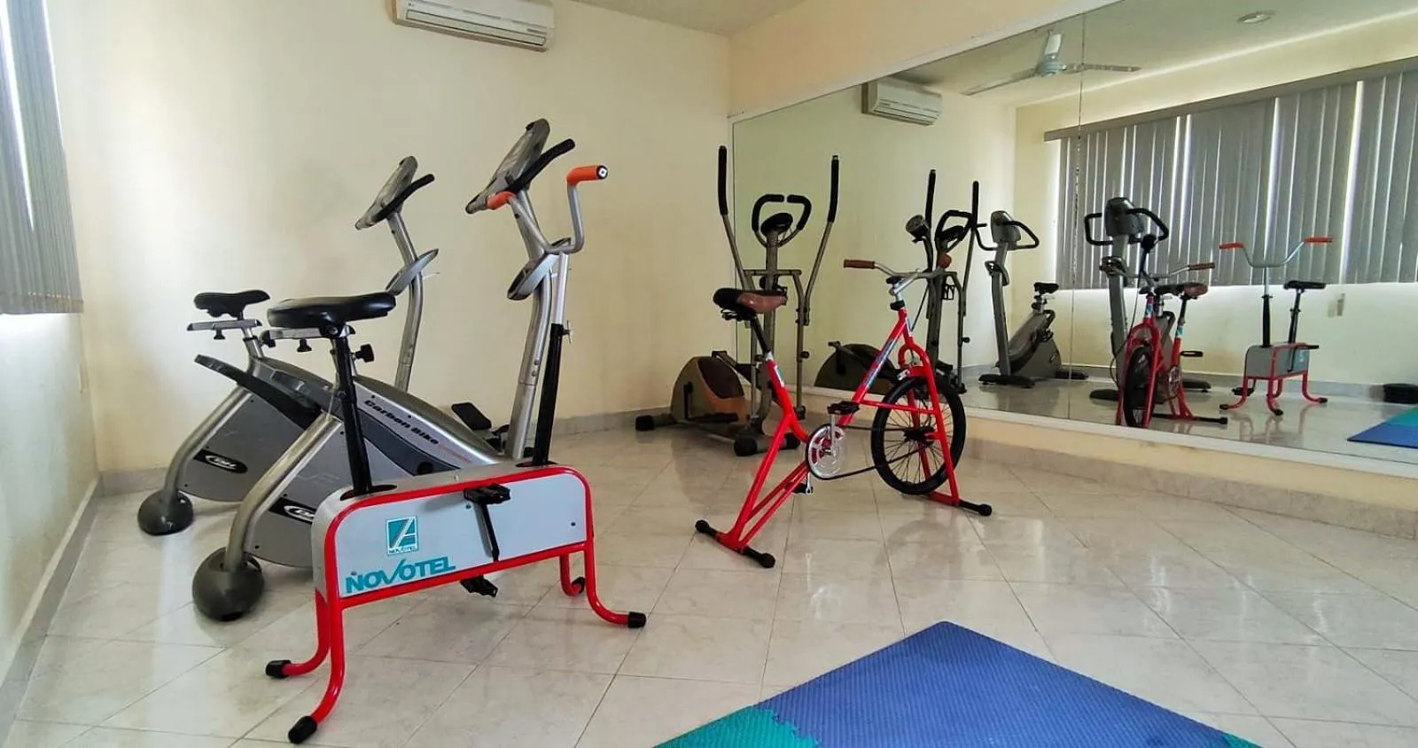 Fitness centre/facilities in Novotel De Poza Rica