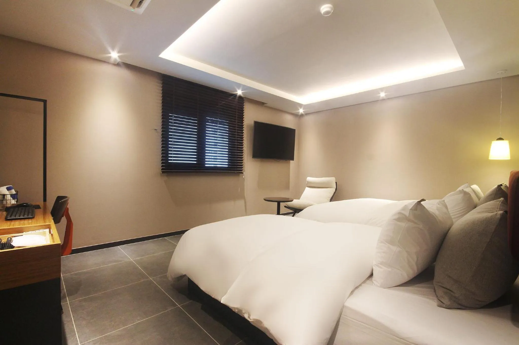 Bed in Brown Dot Hotel Seomyeon