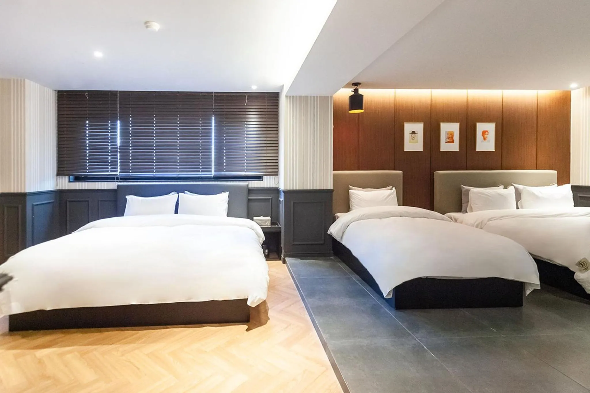 Bed in Brown Dot Hotel Seomyeon