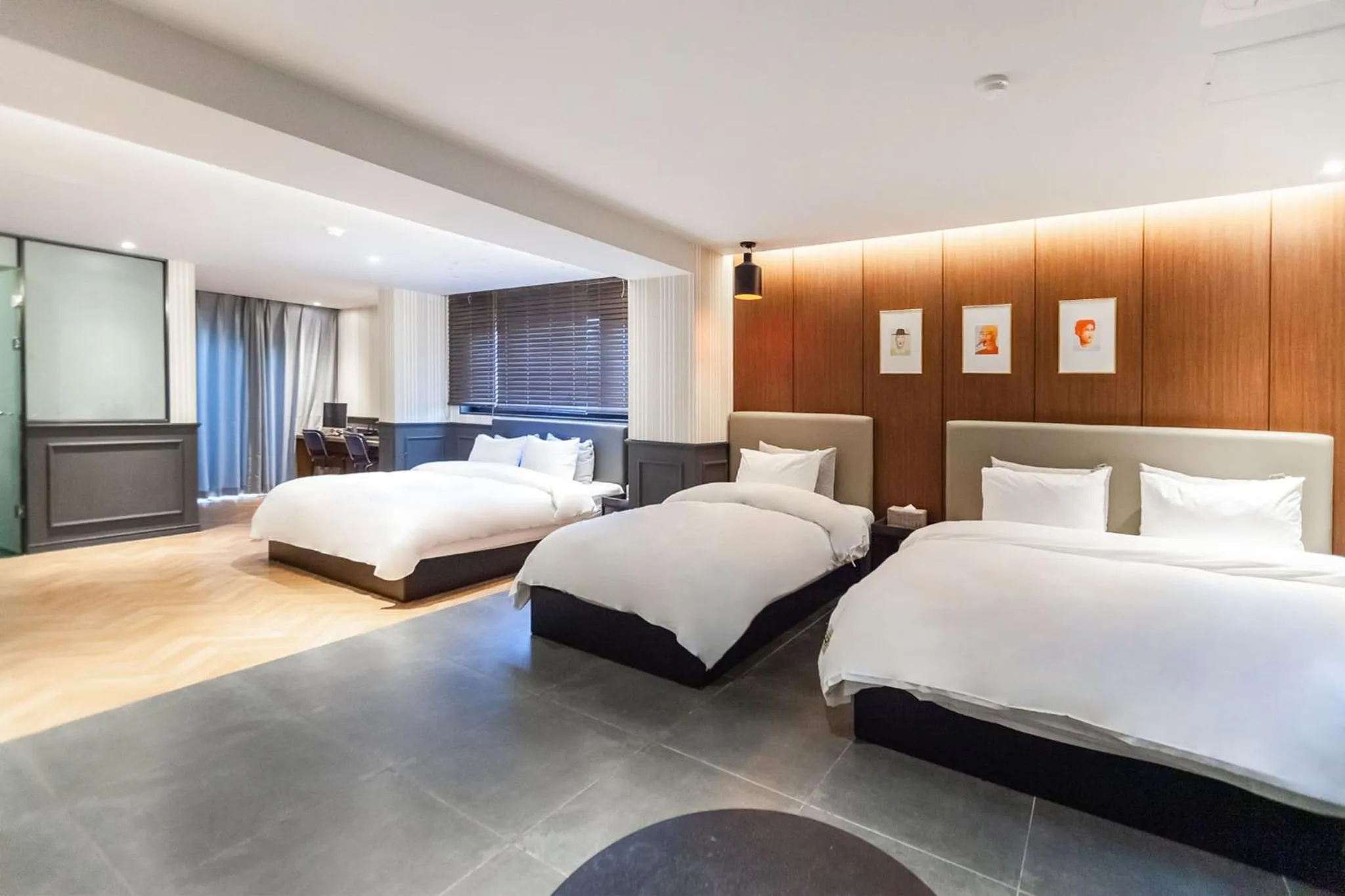 Bed in Brown Dot Hotel Seomyeon