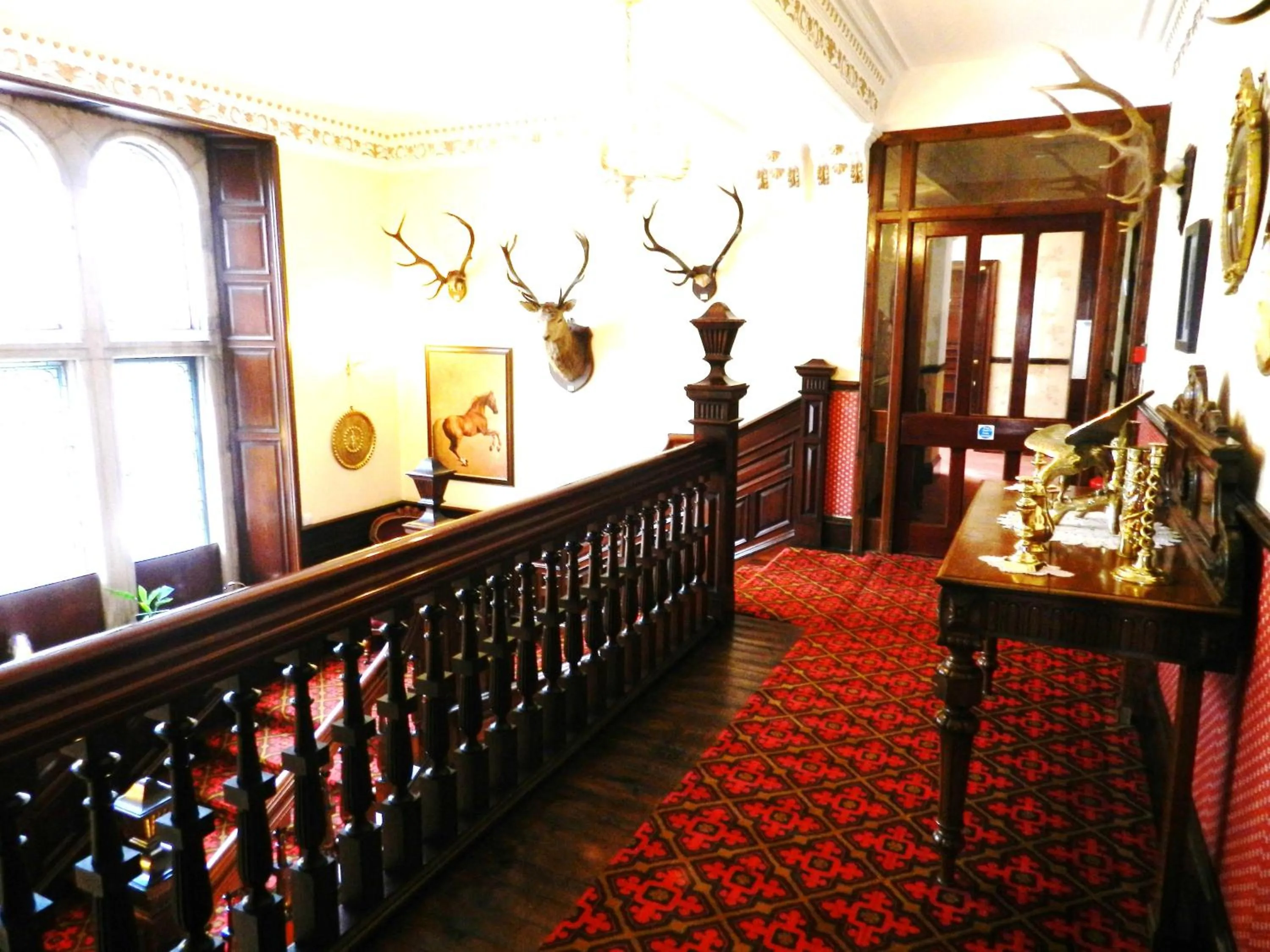 Decorative detail in Ledgowan Lodge Hotel