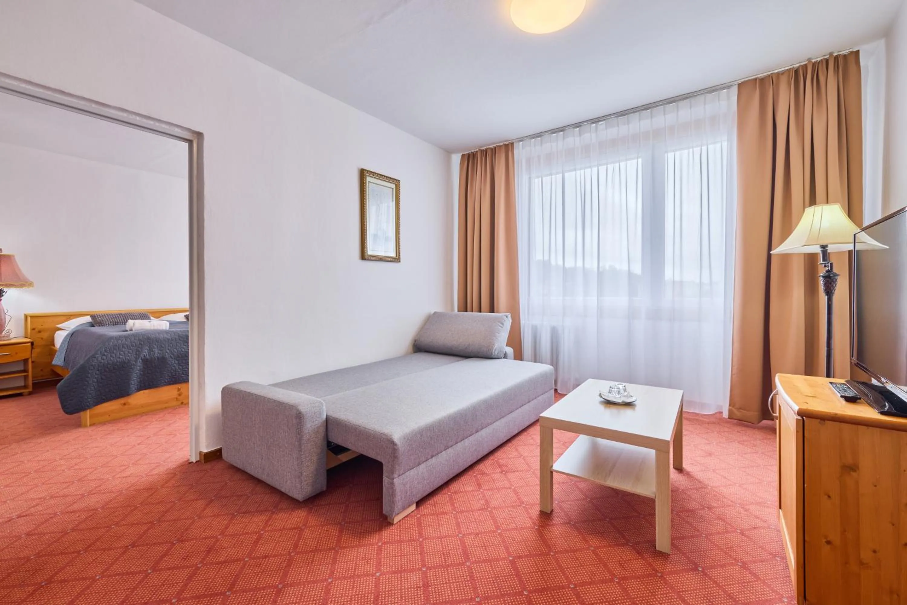 Photo of the whole room, Bed in PATRIA HOTEL