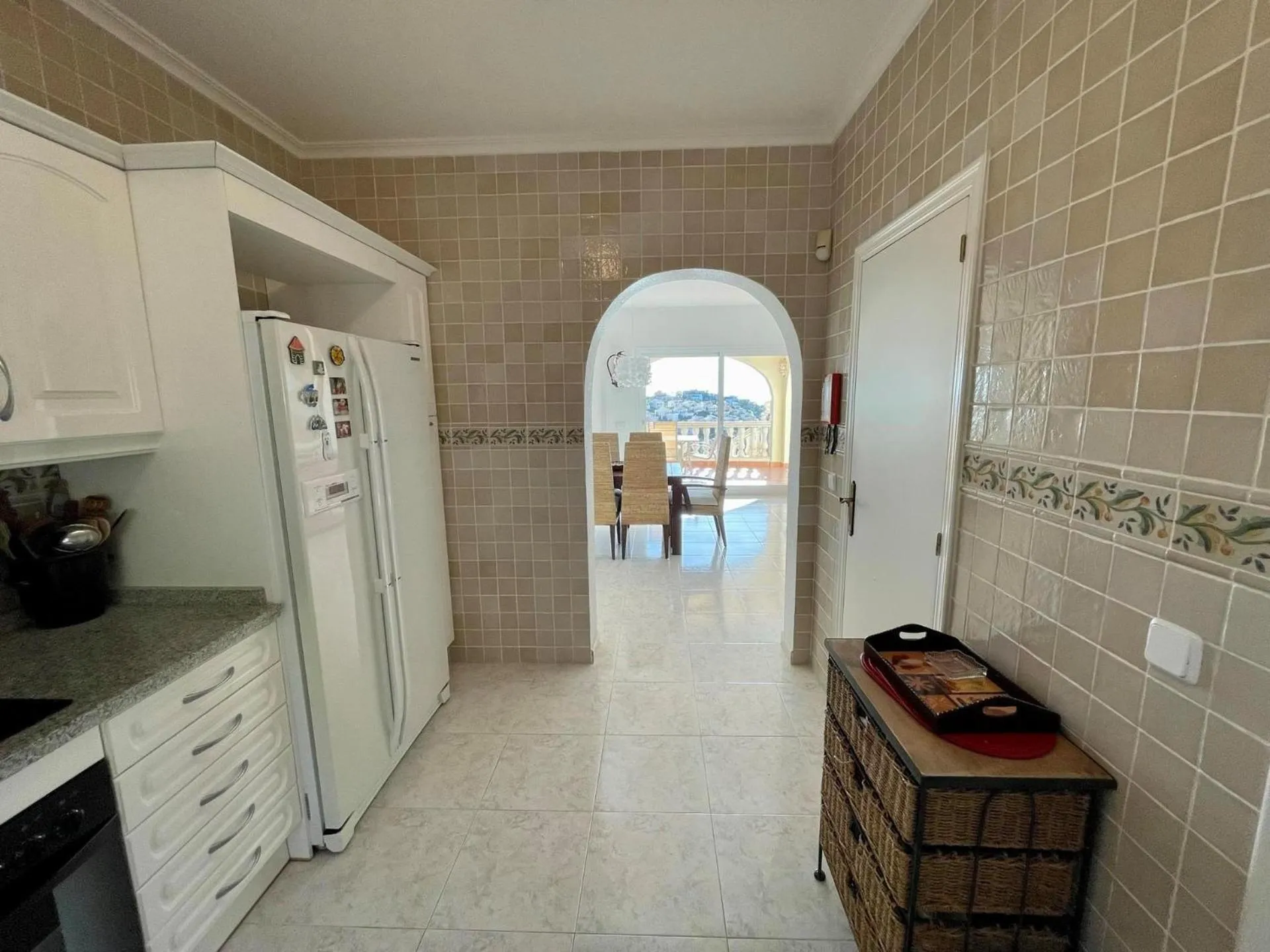 Kitchen or kitchenette in Villa Melissa