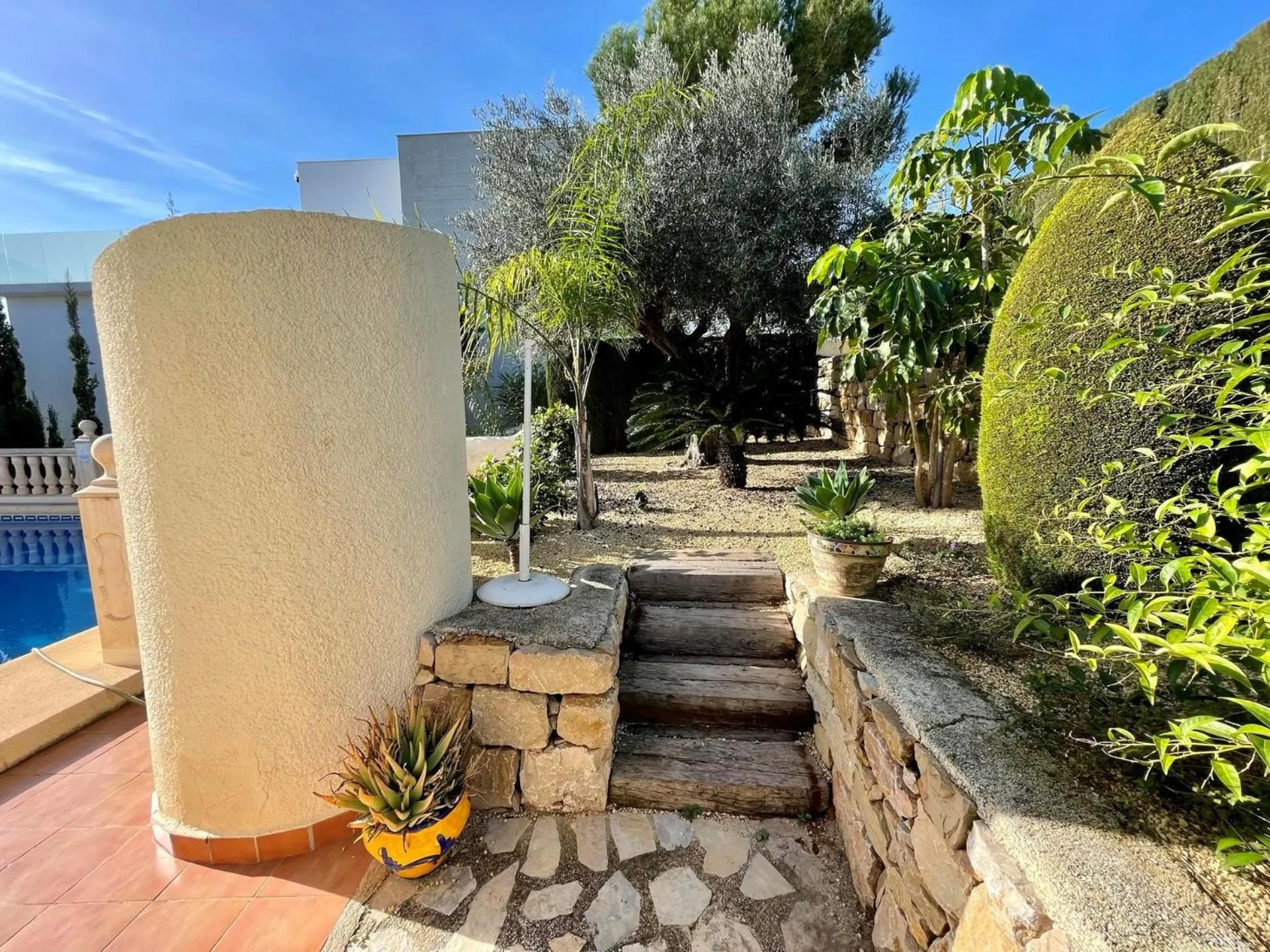 Garden in Villa Melissa