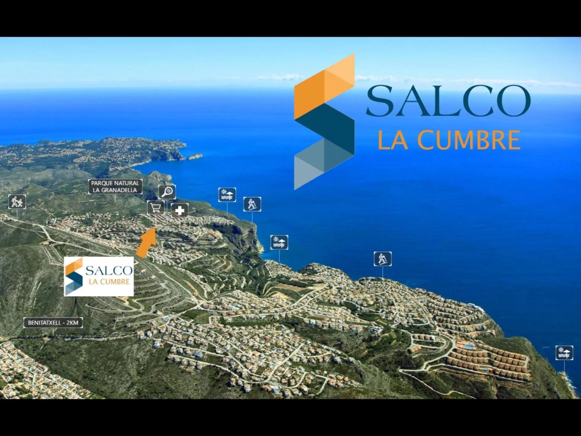 City view in Villa Melissa