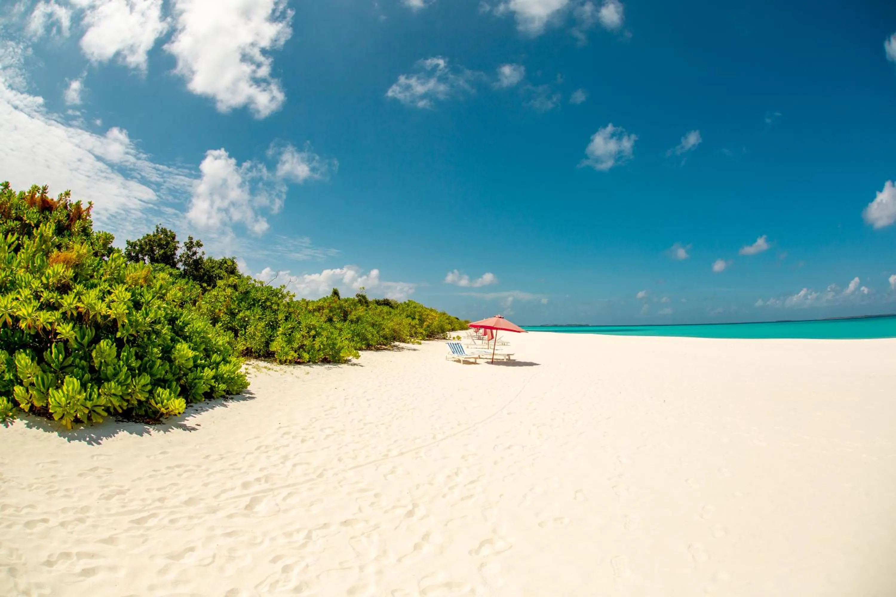 Beach in Hondaafushi Island Resort