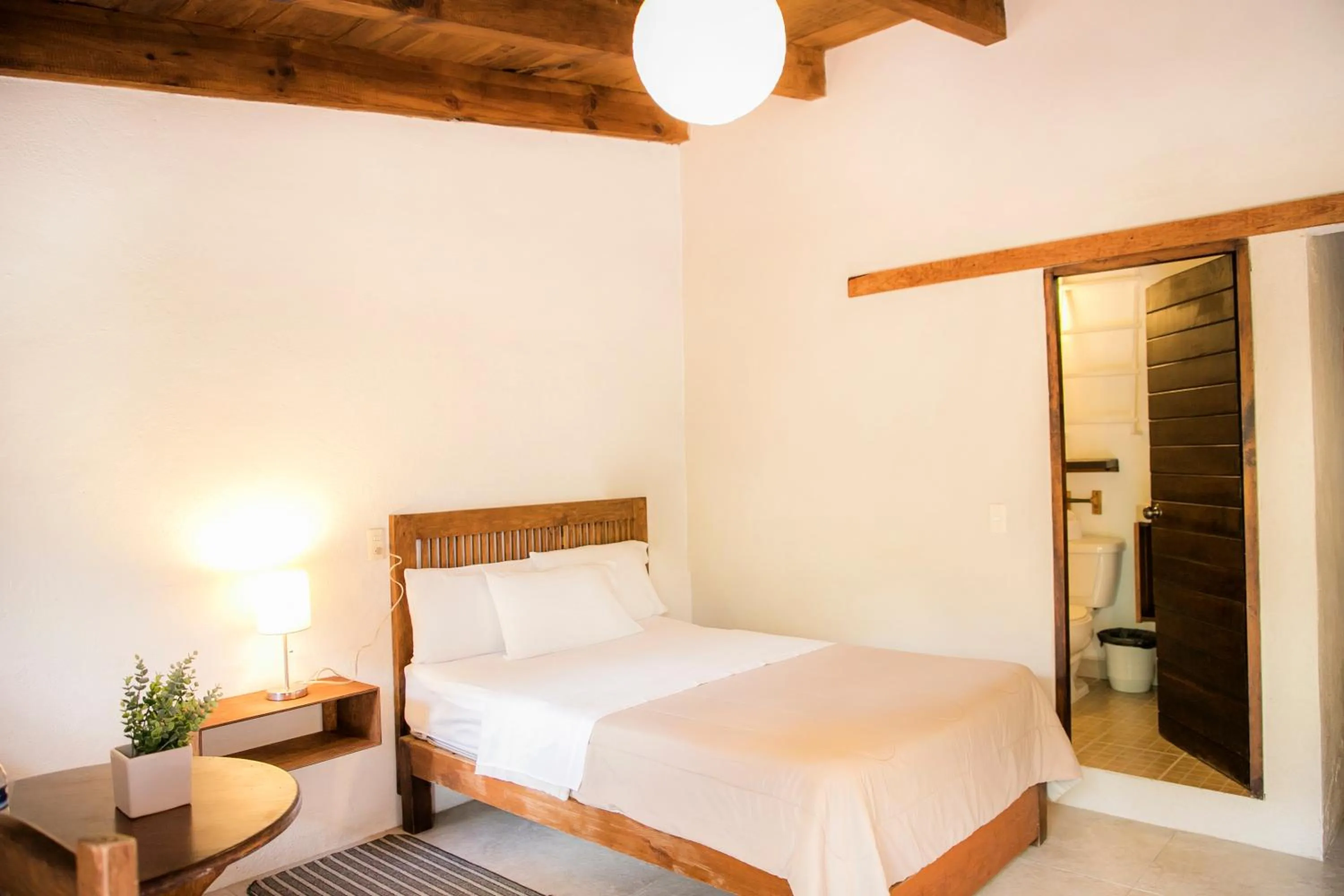 Bed in Meson de Valle Hotel