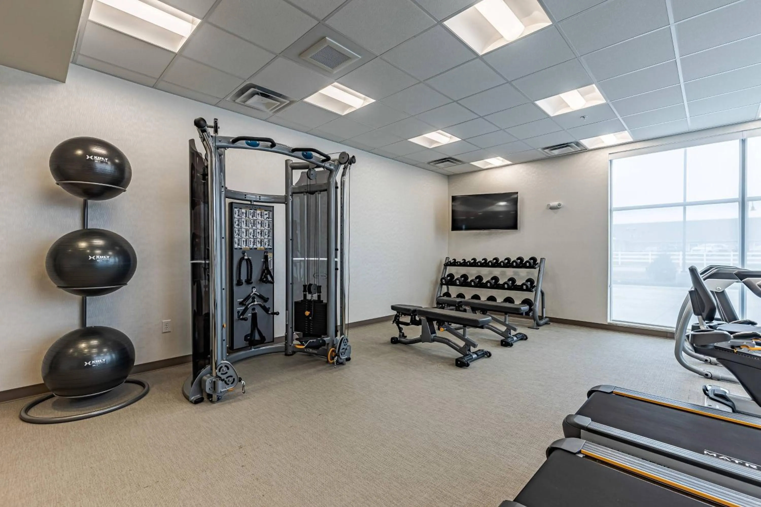 Fitness centre/facilities in SpringHill Suites by Marriott Fort Wayne North