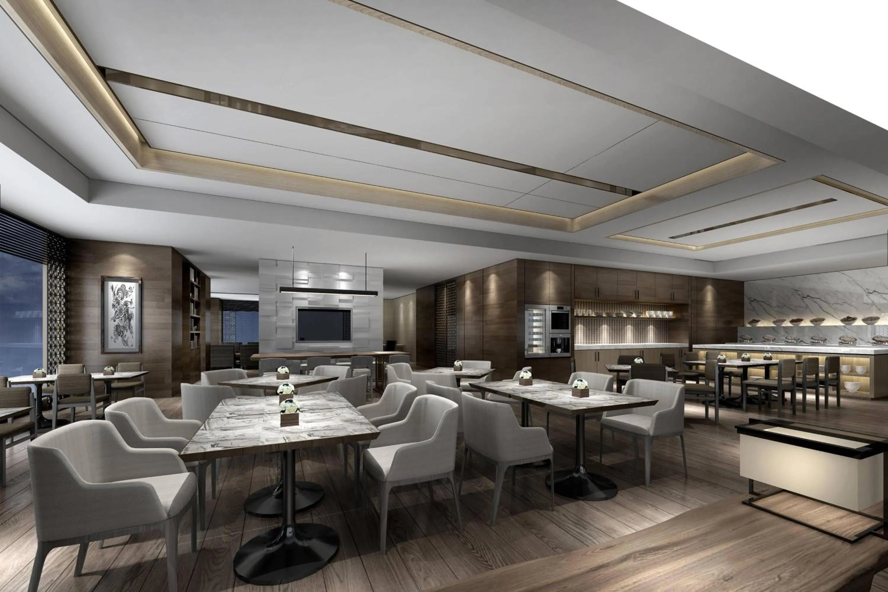 Lounge or bar in Kathmandu Marriott Hotel