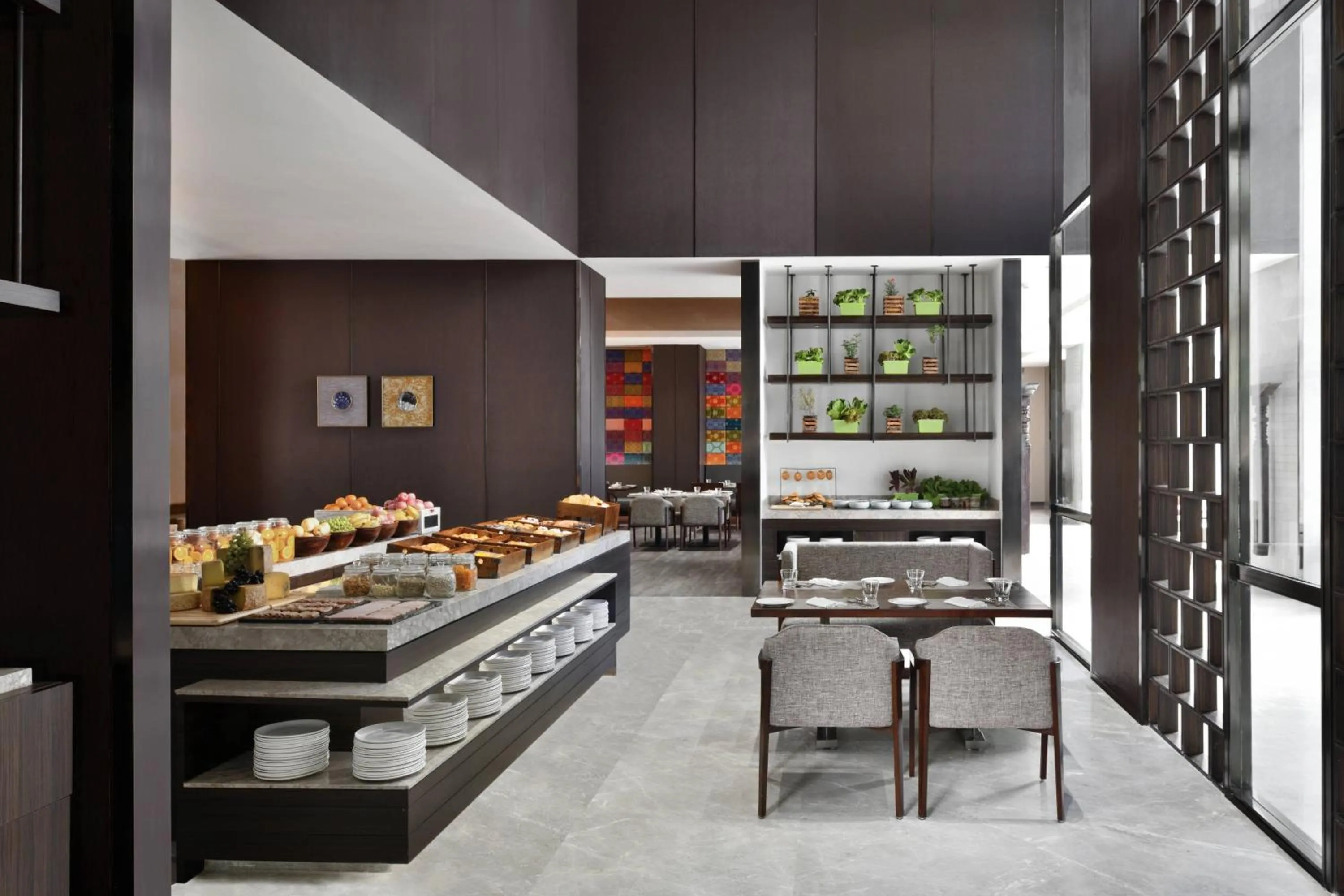 Breakfast in Kathmandu Marriott Hotel