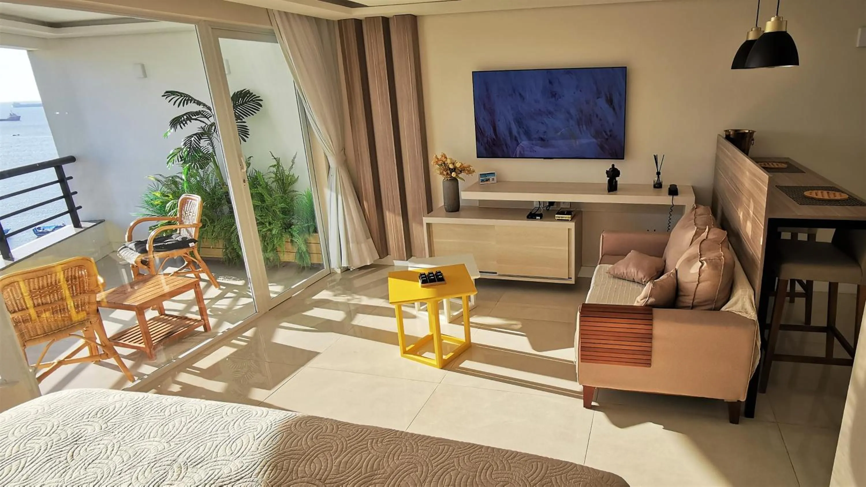 Living room in Seaflats Iate Plaza Hotel