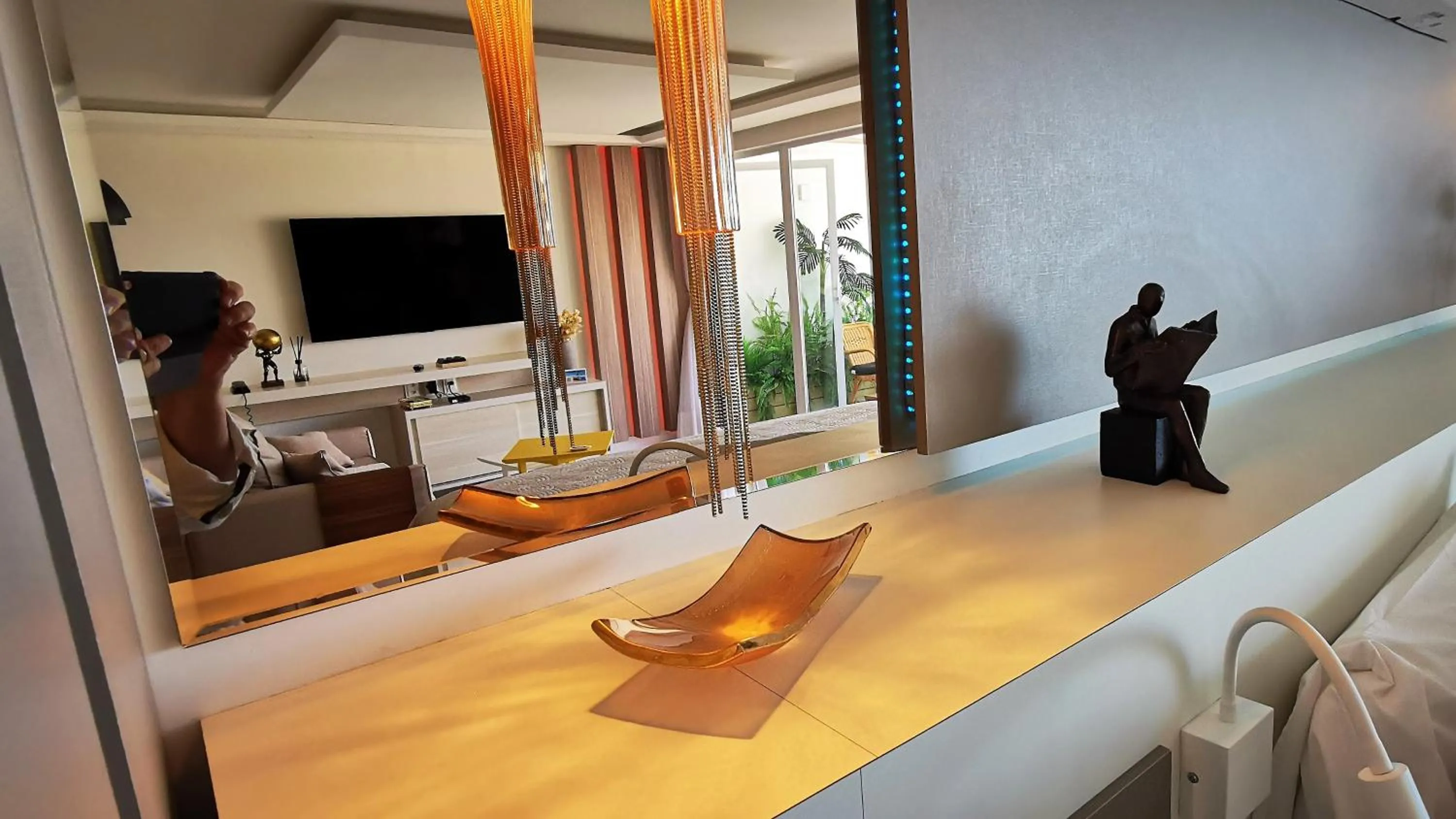 Decorative detail in Seaflats Iate Plaza Hotel