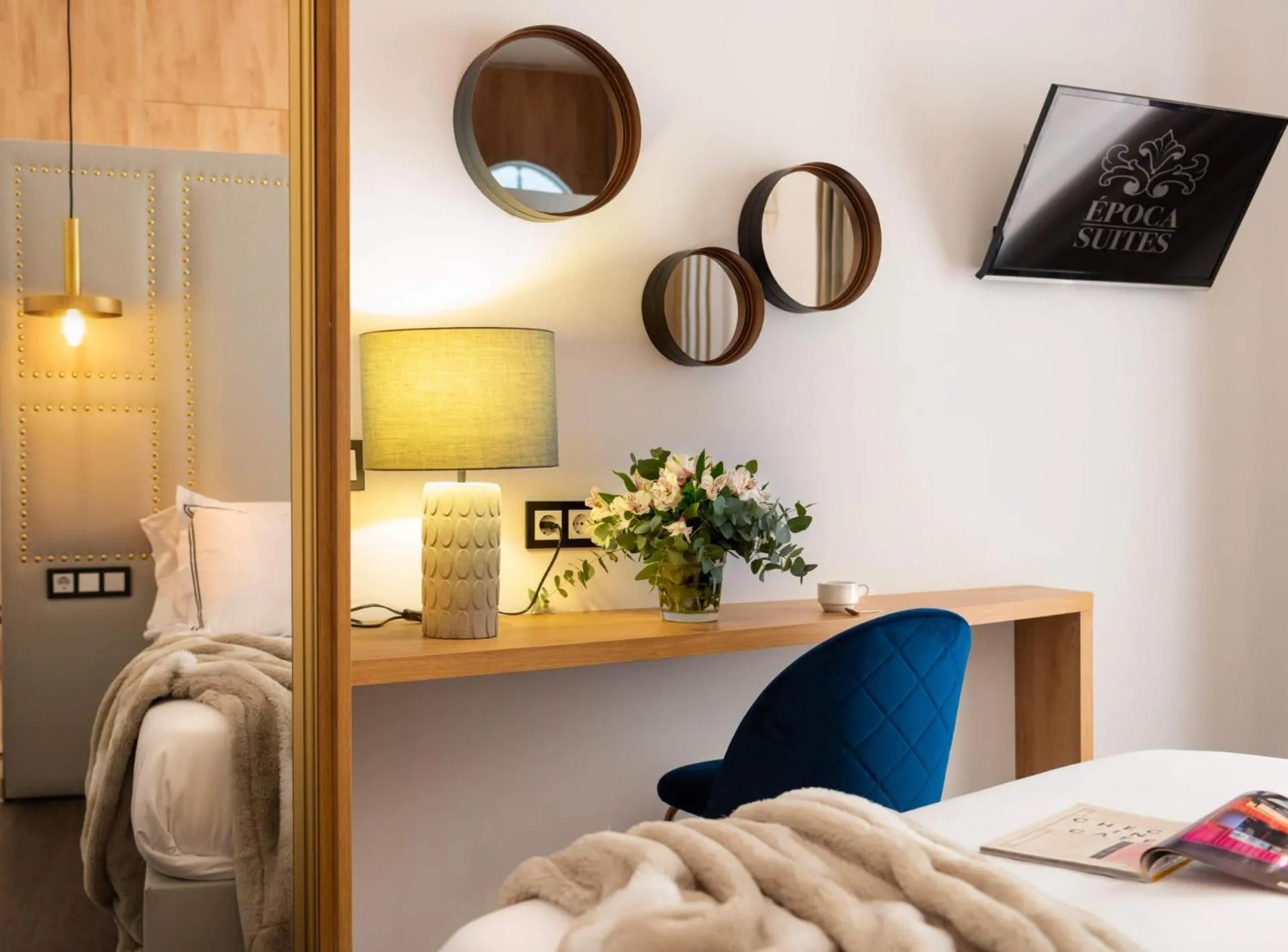 Bed in Casa Sevilla 1920 Suites by Época