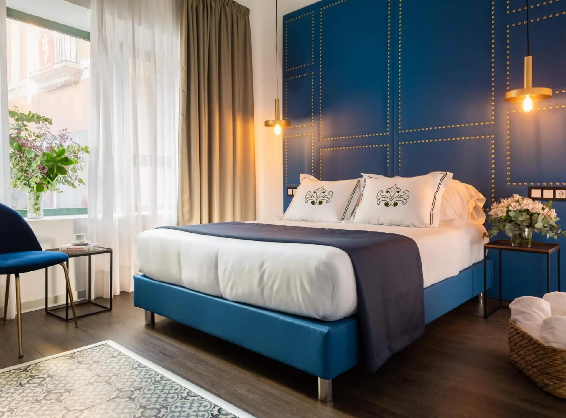 Bed in Casa Sevilla 1920 Suites by Época