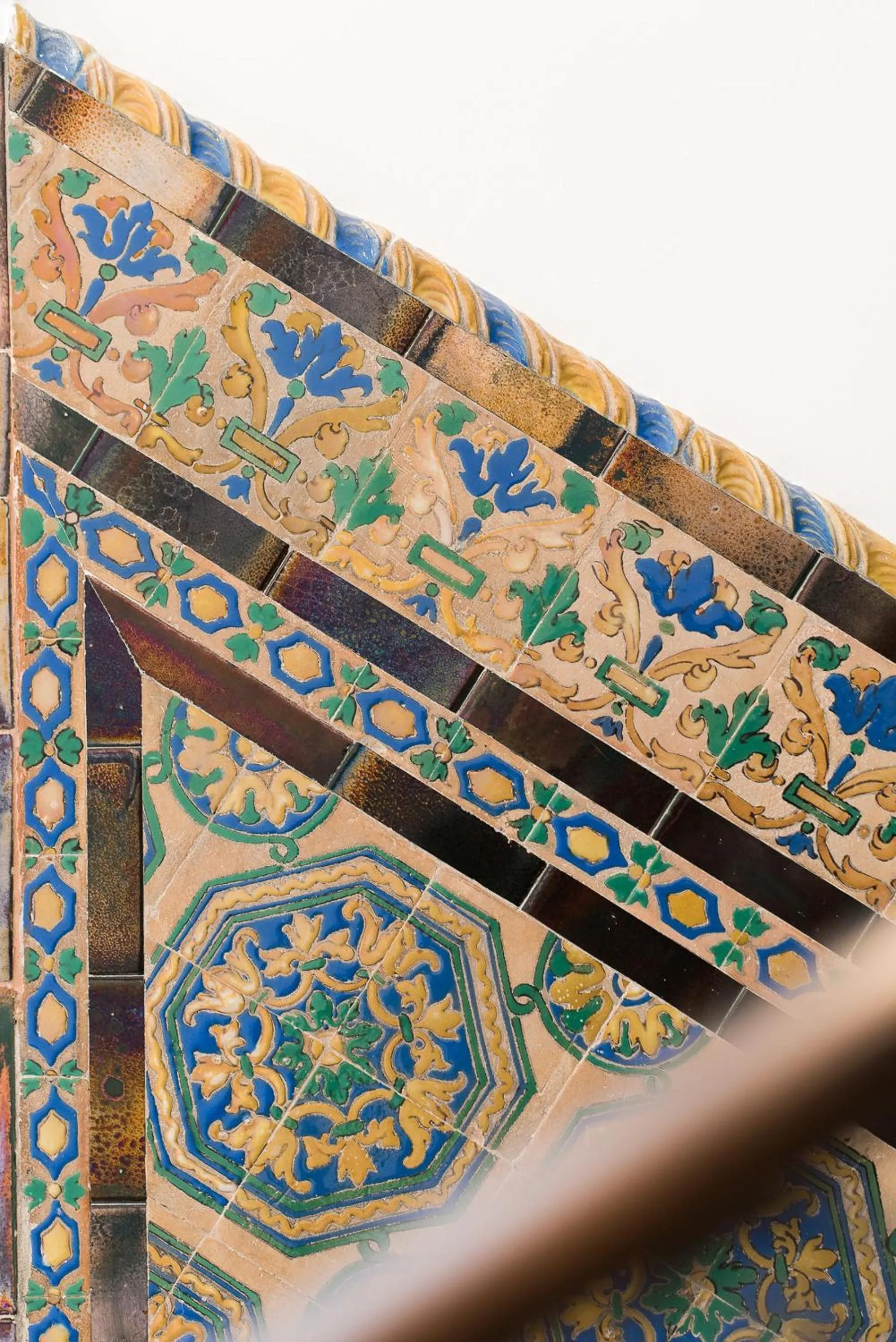 Decorative detail in Casa Sevilla 1920 Suites by Época