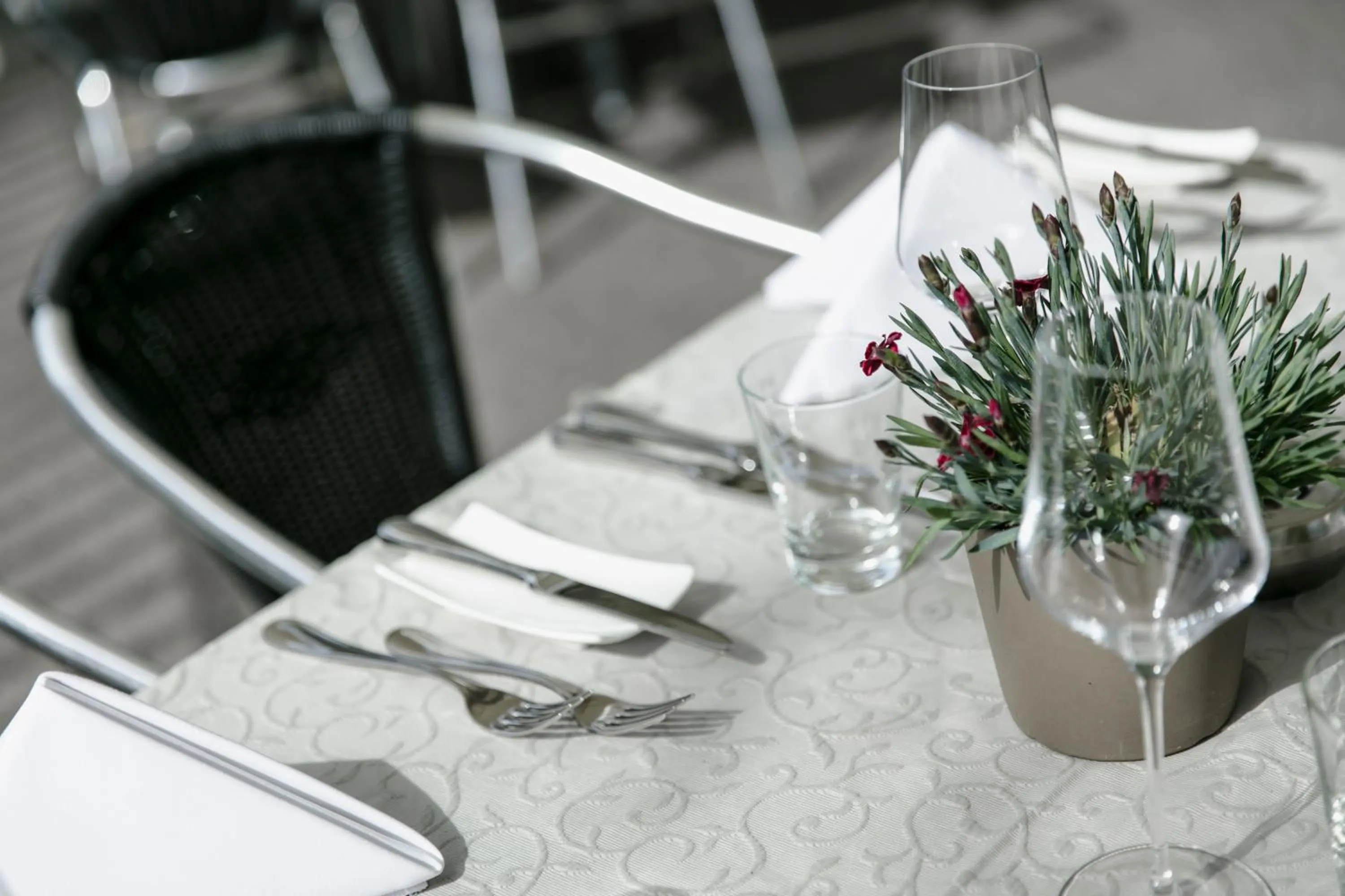 Balcony/Terrace in Montfort - das Hotel