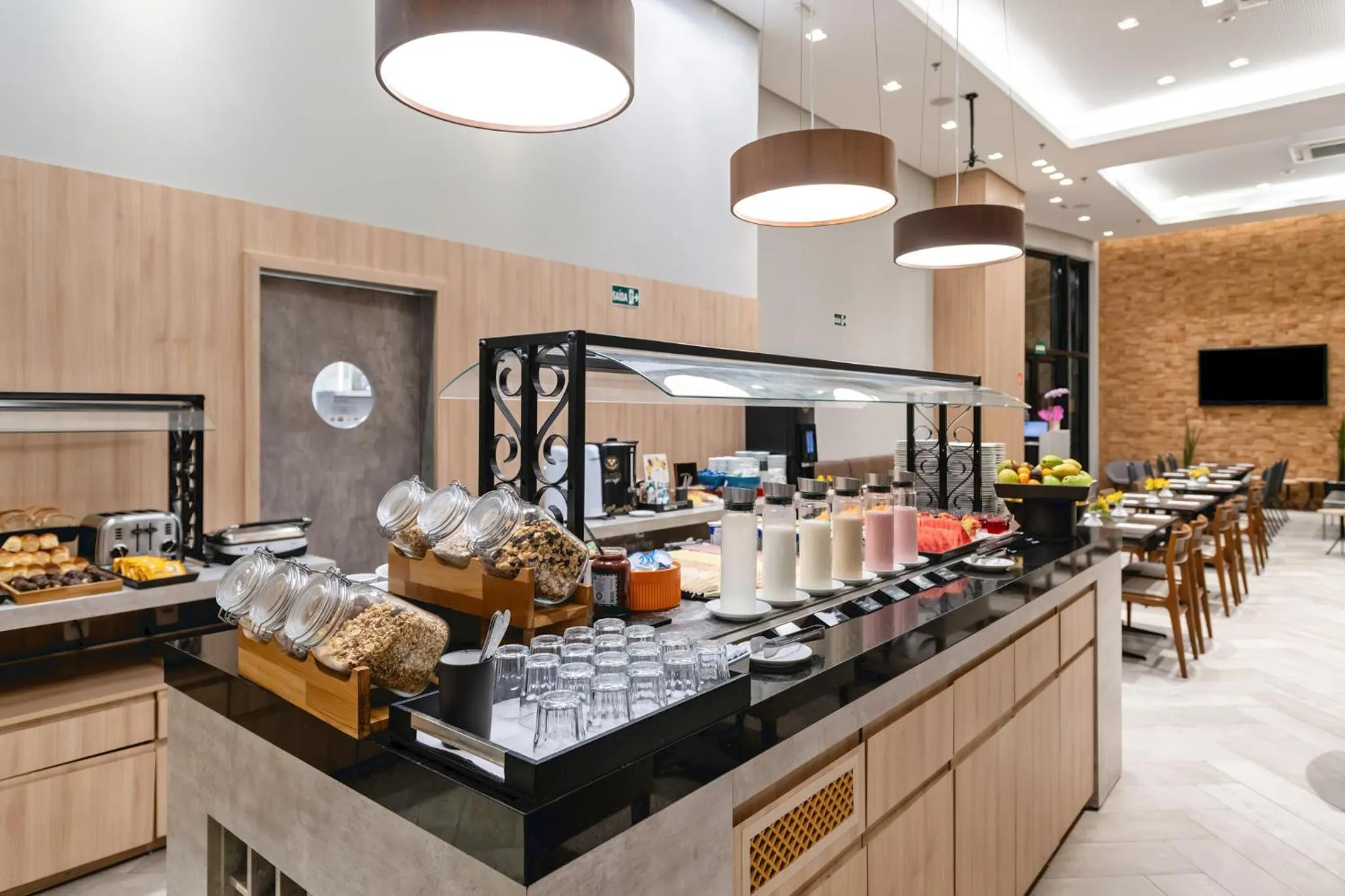 Buffet breakfast in Staybridge Suites São Paulo by IHG