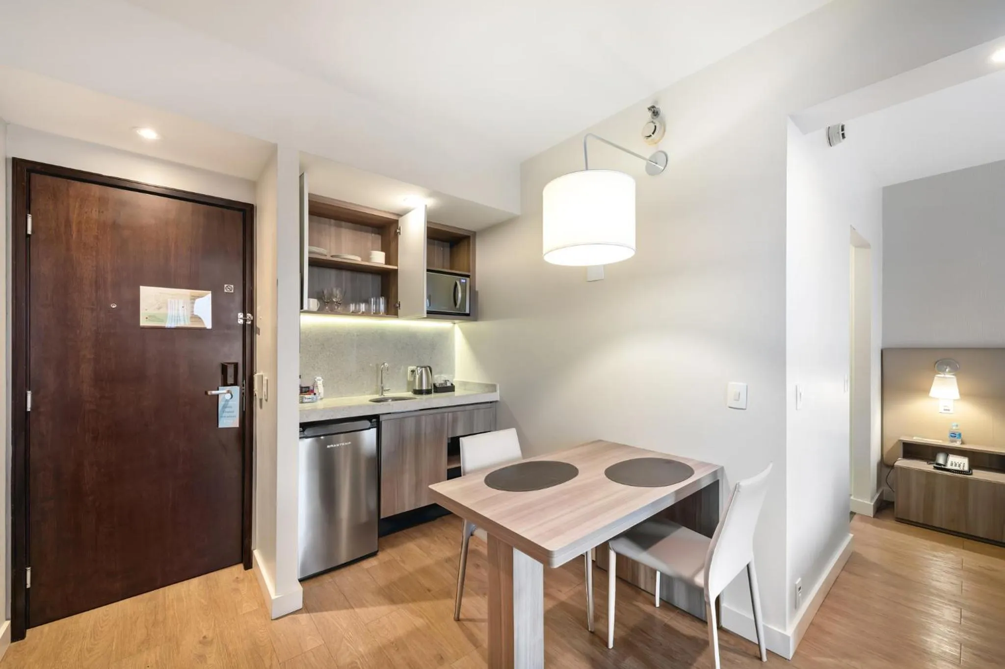 Kitchen or kitchenette in Staybridge Suites São Paulo by IHG
