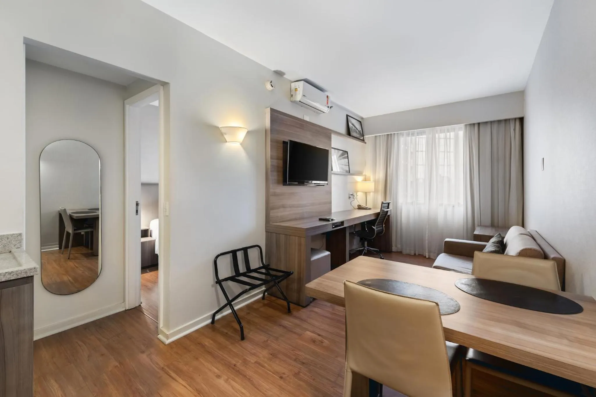 Photo of the whole room, Bed in Staybridge Suites São Paulo by IHG