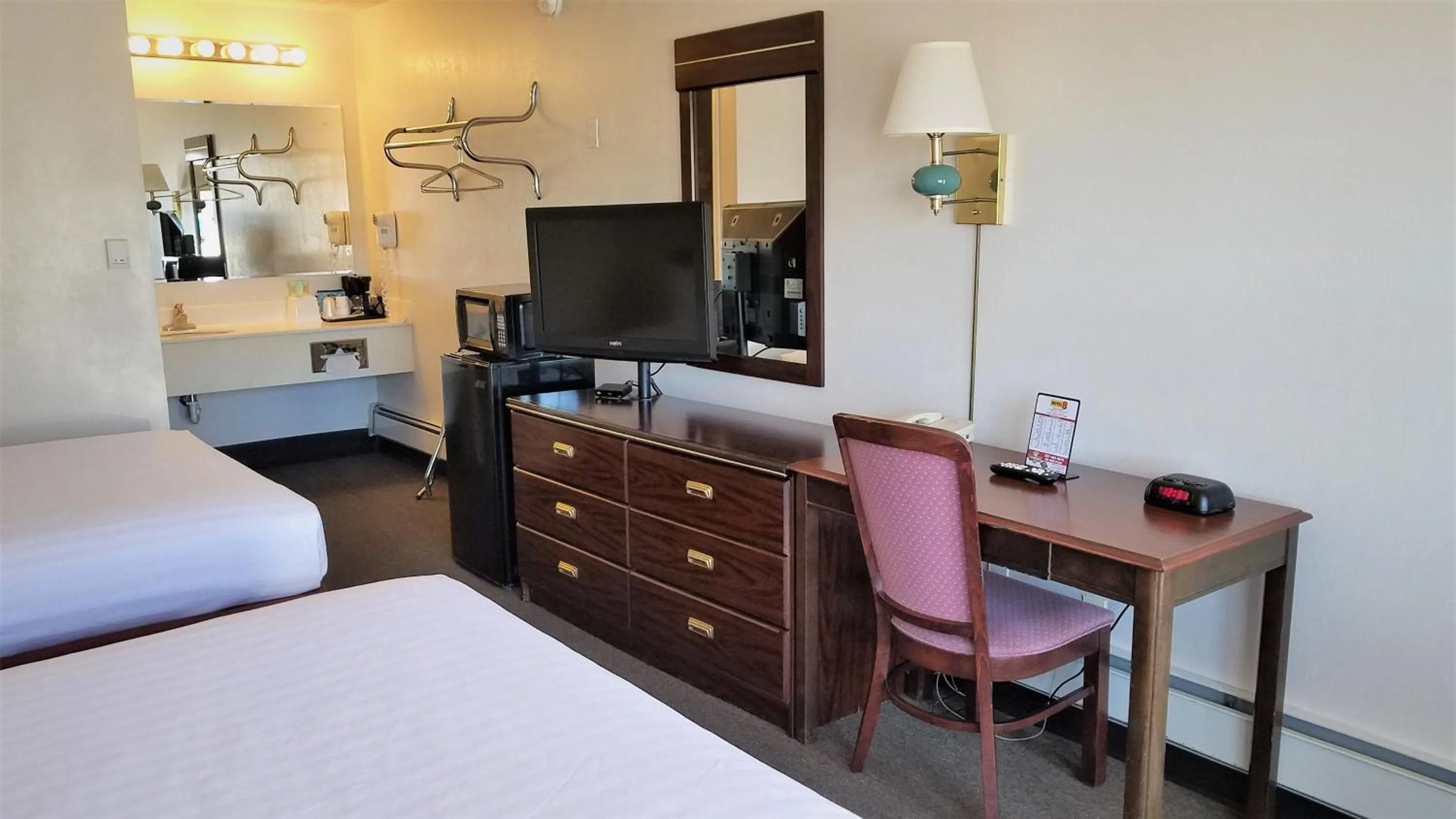 Bed in Motel 8 Laramie