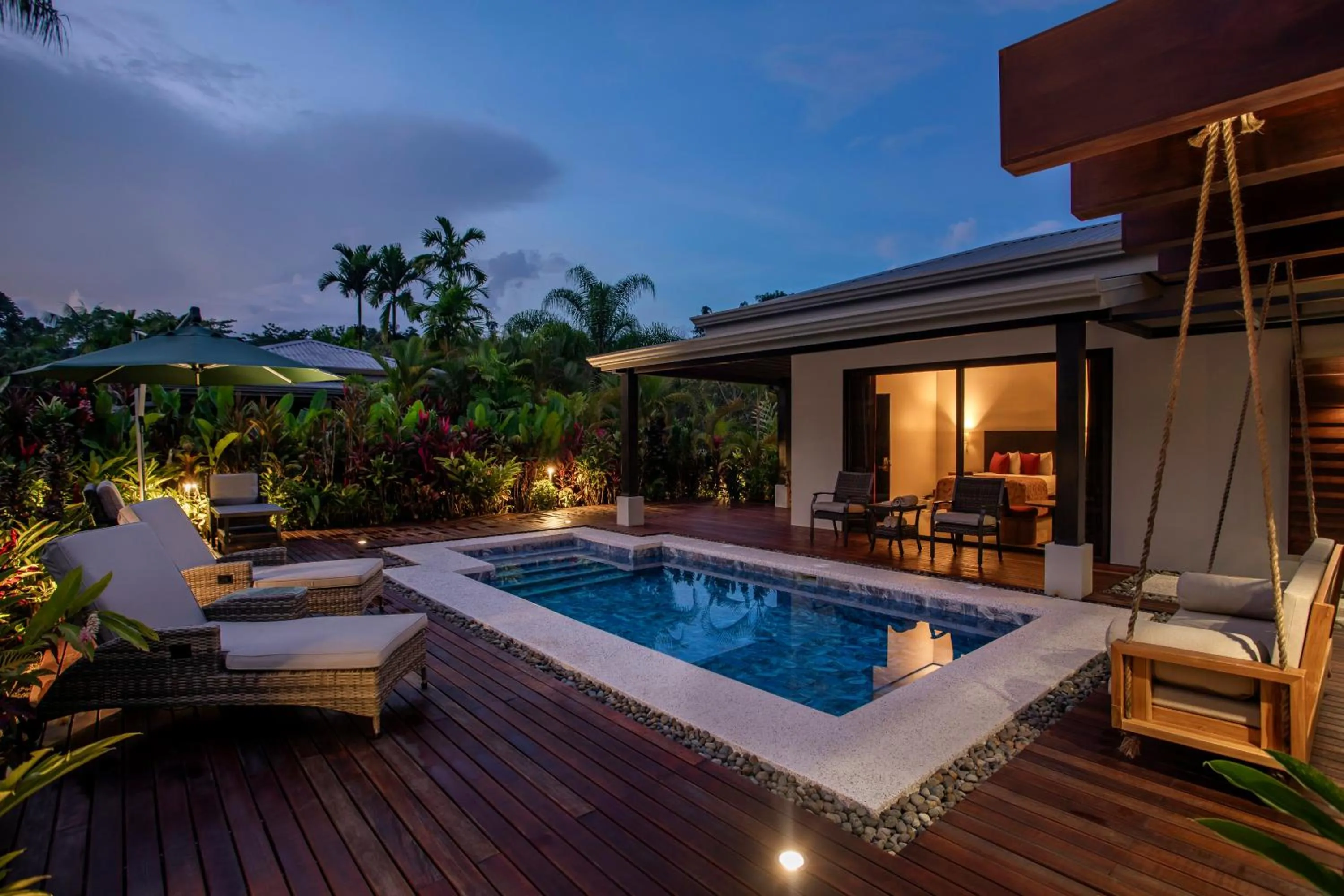 Patio in Arenal Manoa Resort & Hot Springs