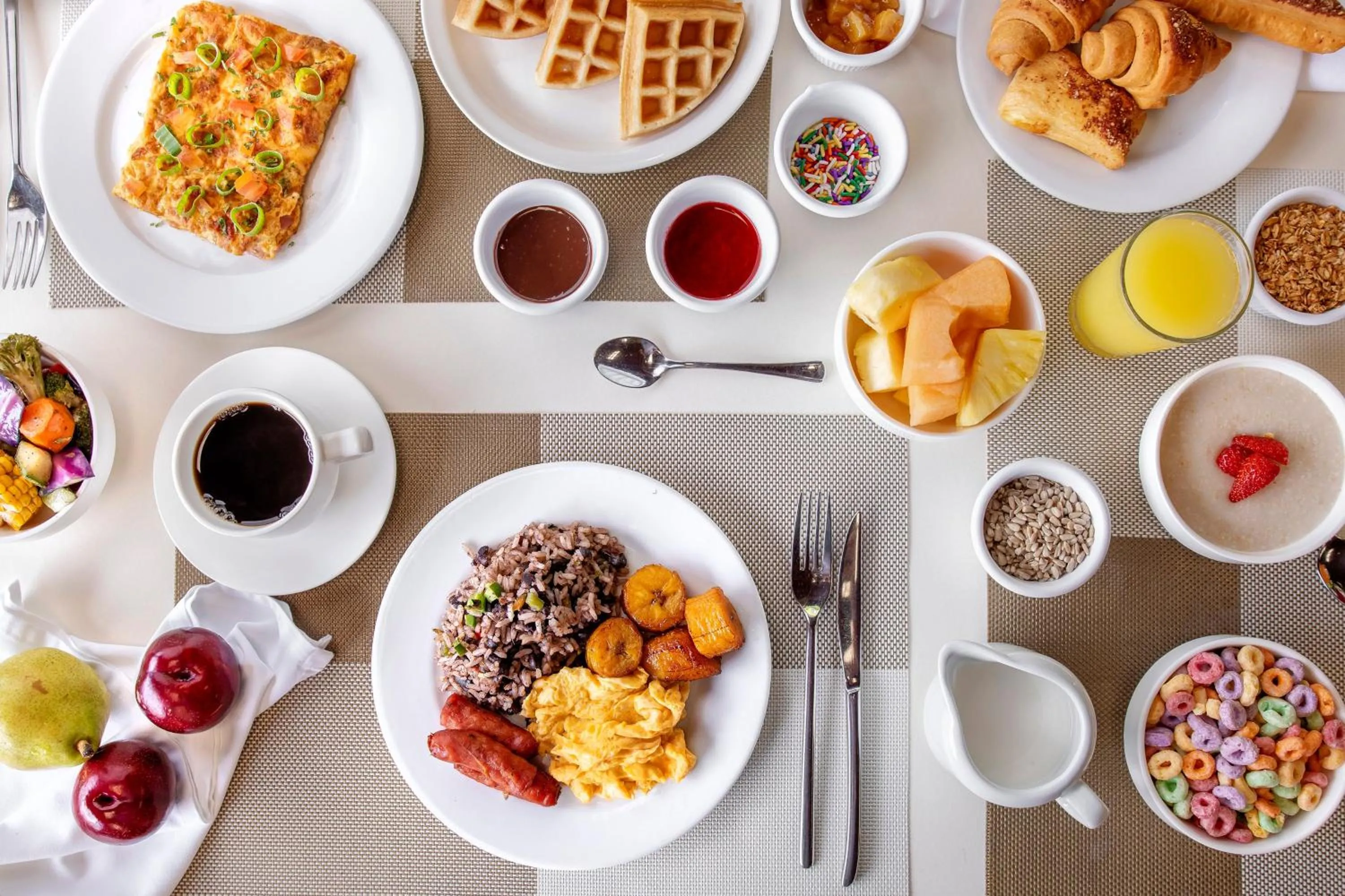 Breakfast in Arenal Manoa Resort & Hot Springs