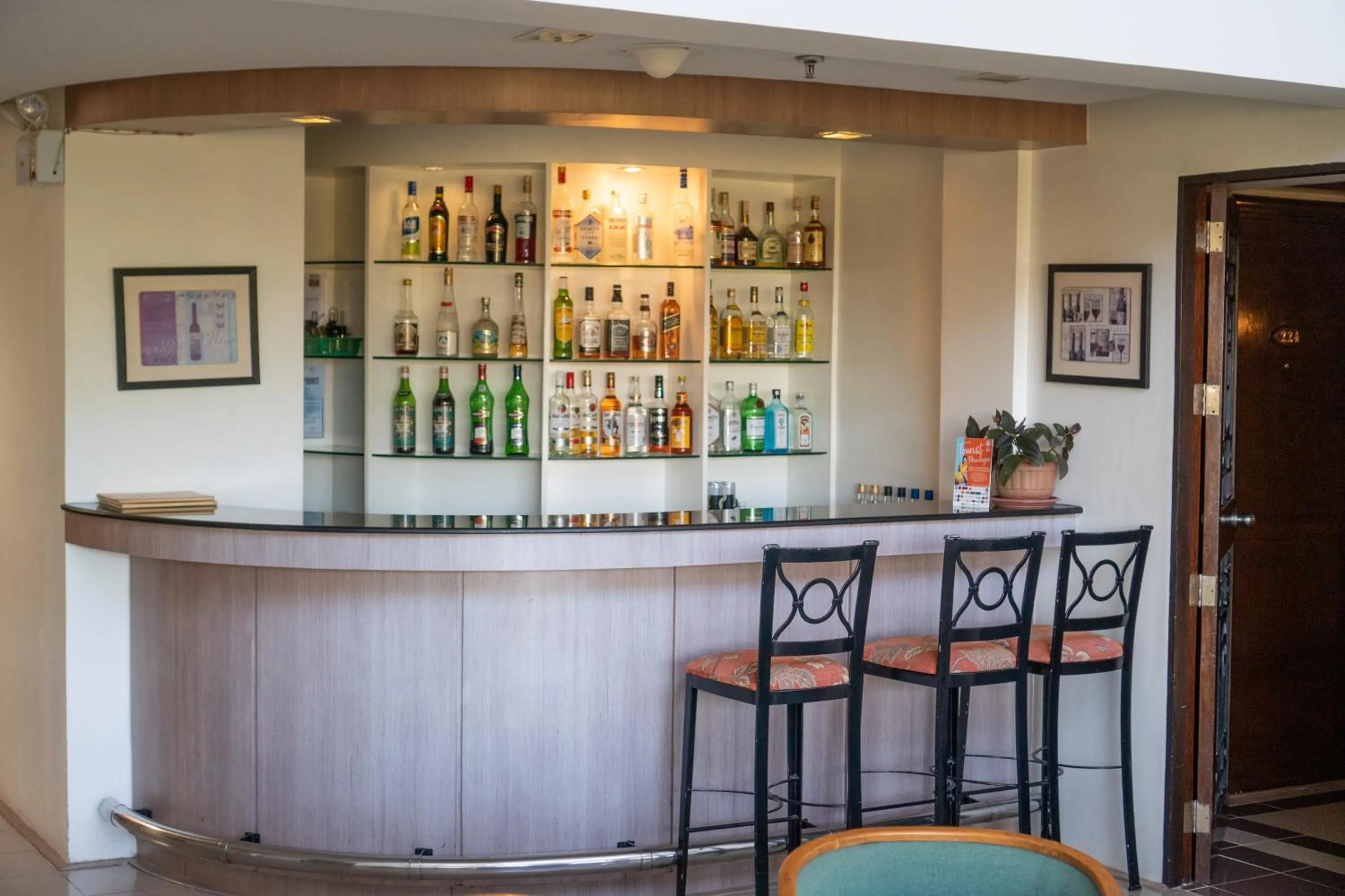 Lounge or bar in Hotel Fleuris