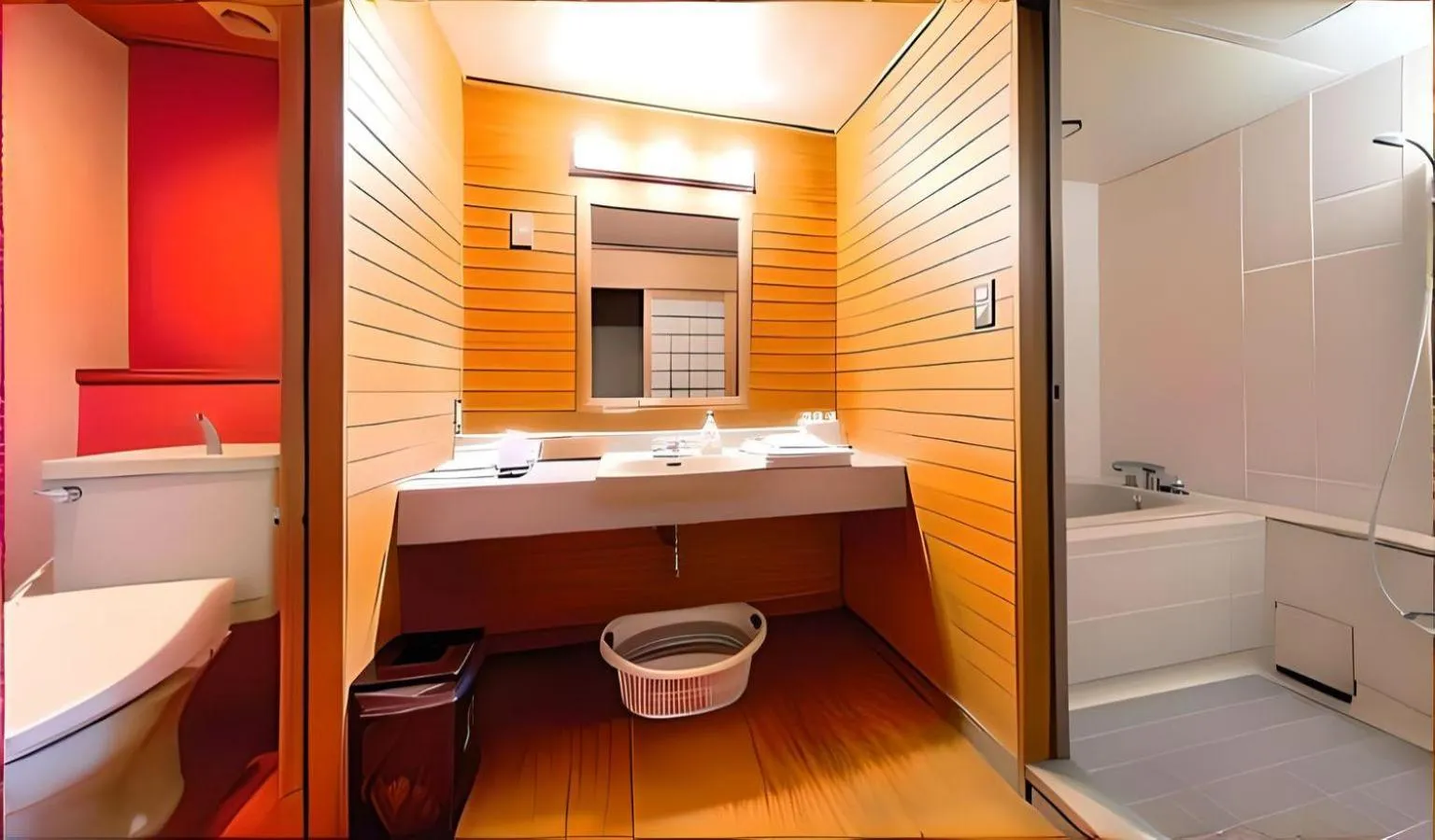 Shower in Hotel Kan-ichi