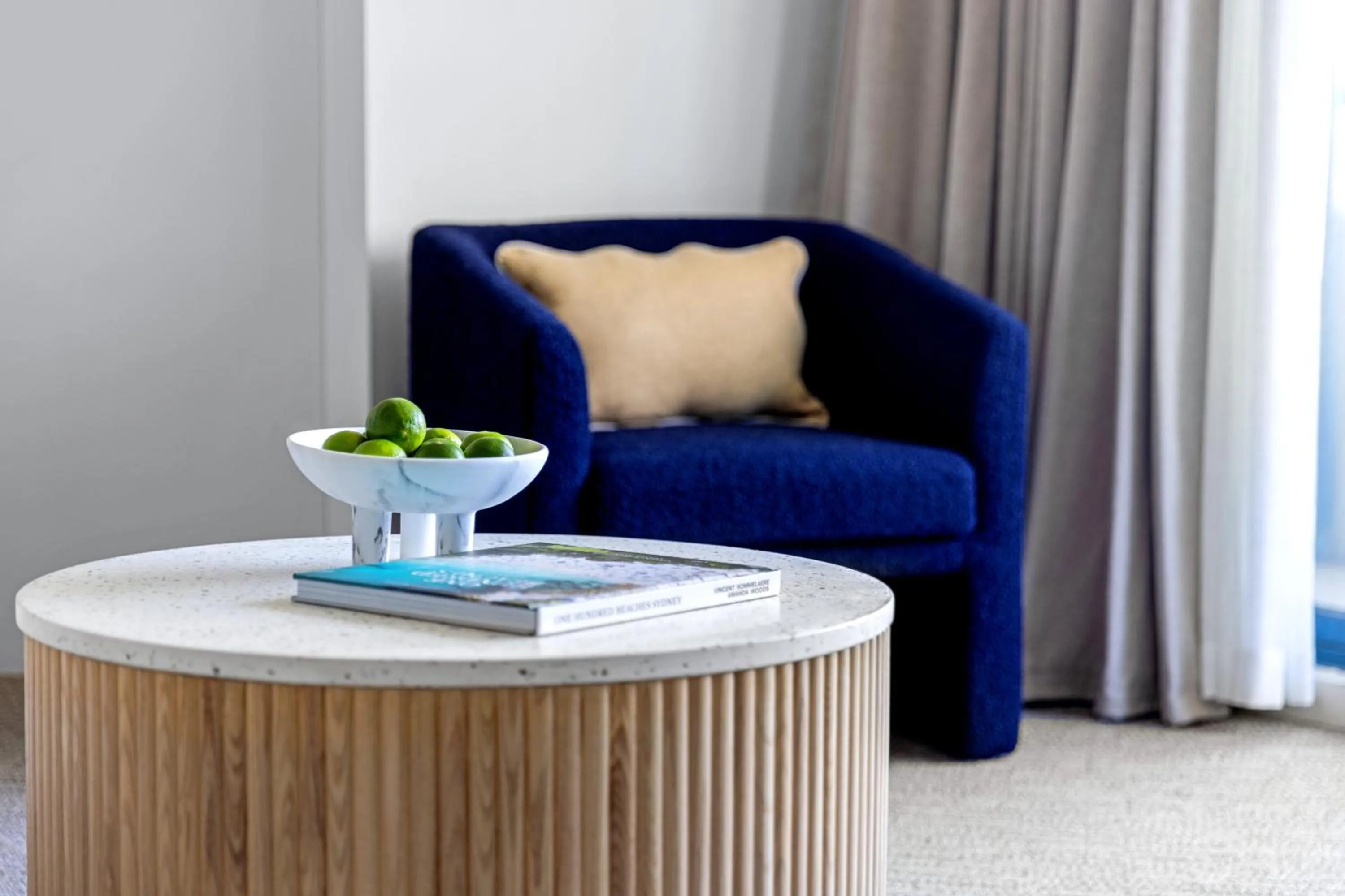 Living room in Quest Cronulla Beach