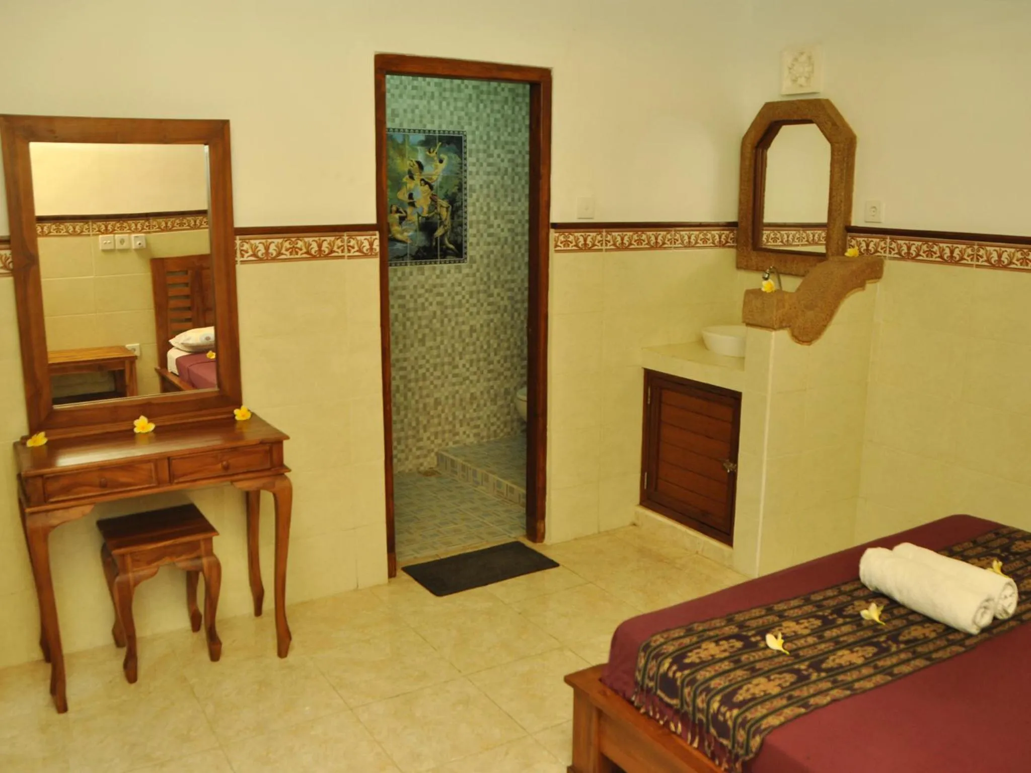 Bed in Dewi Antara Homestay