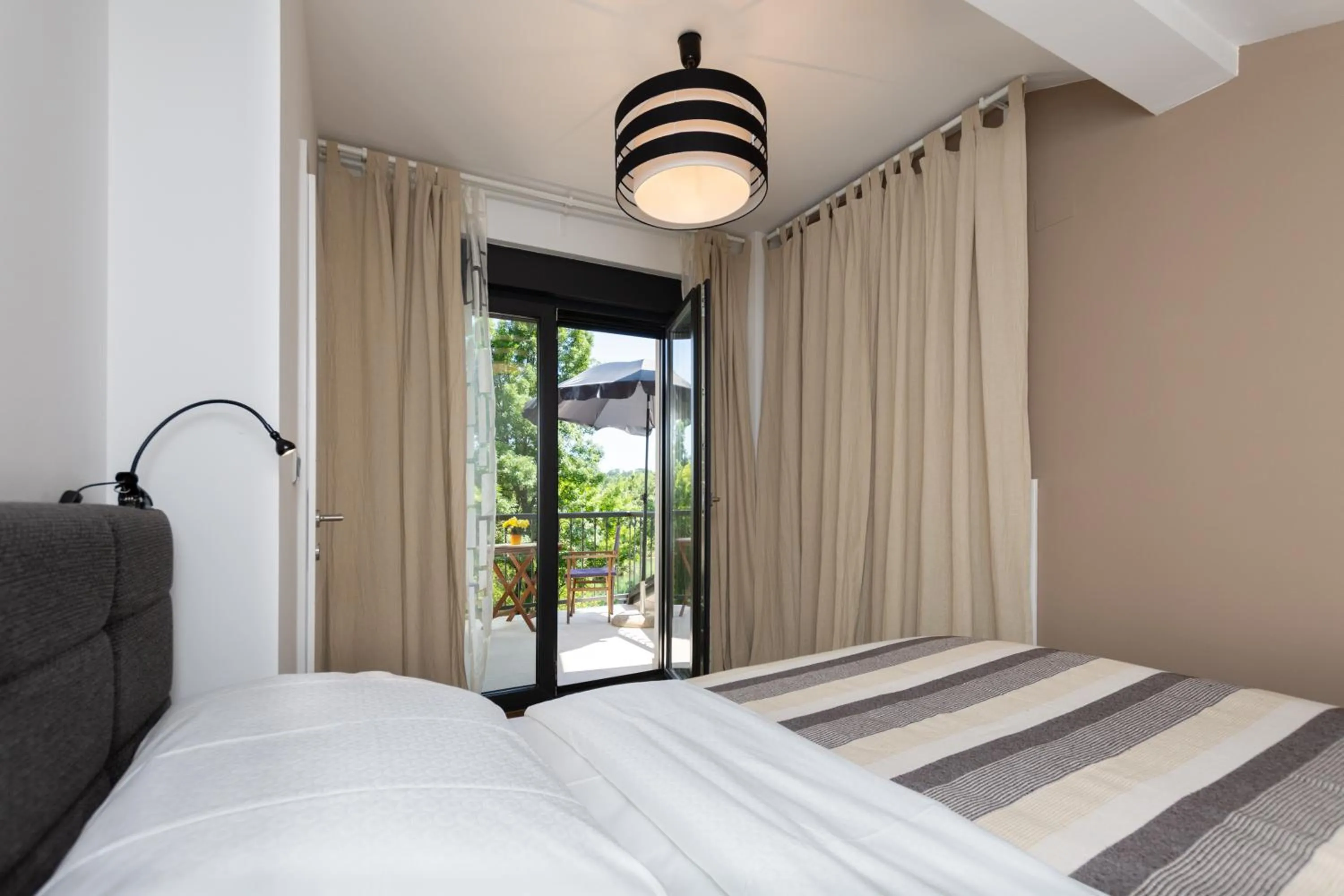 Bed in Pampas apartments Mrežnica