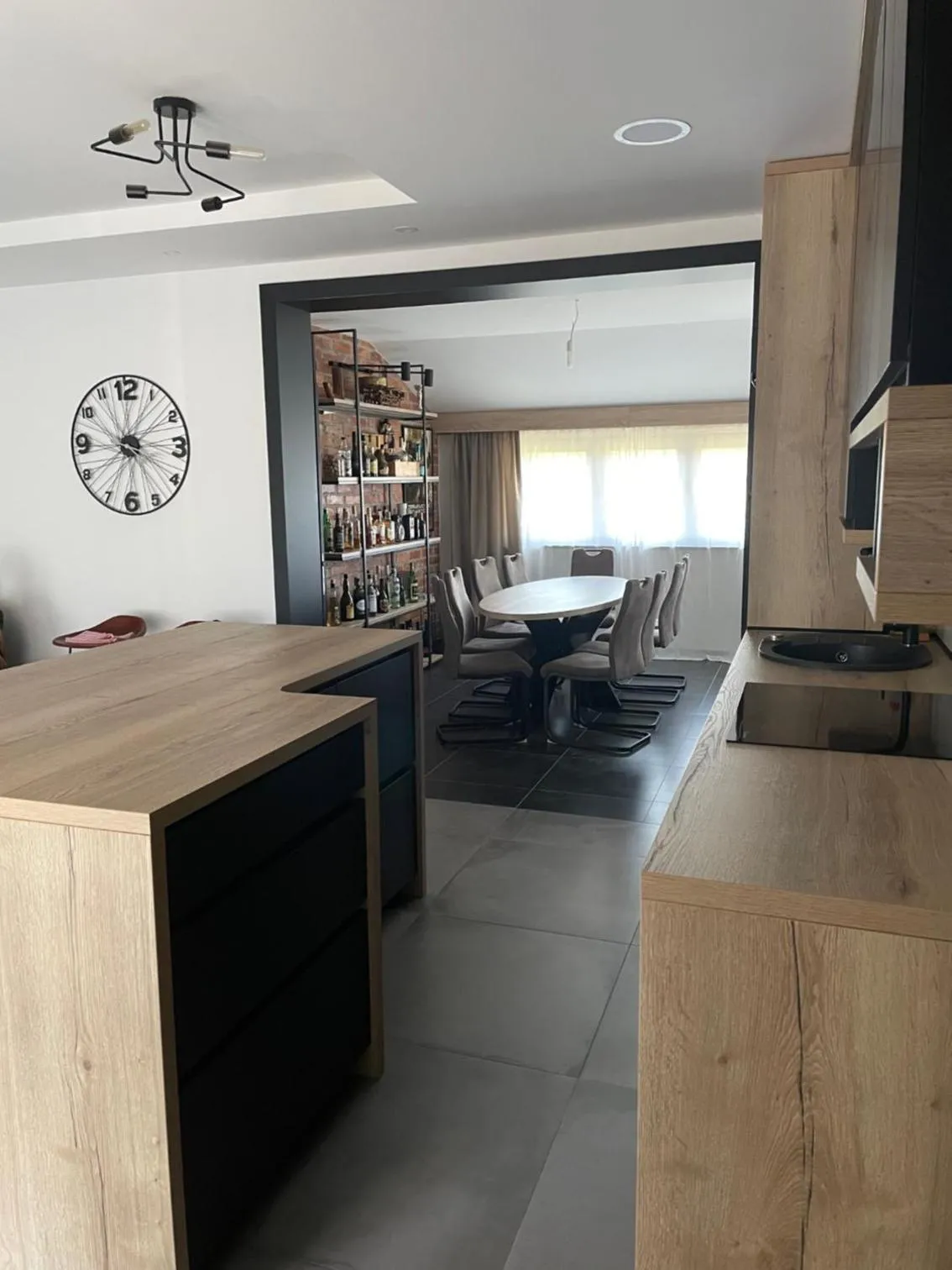 Kitchen or kitchenette in Pampas apartments Mrežnica