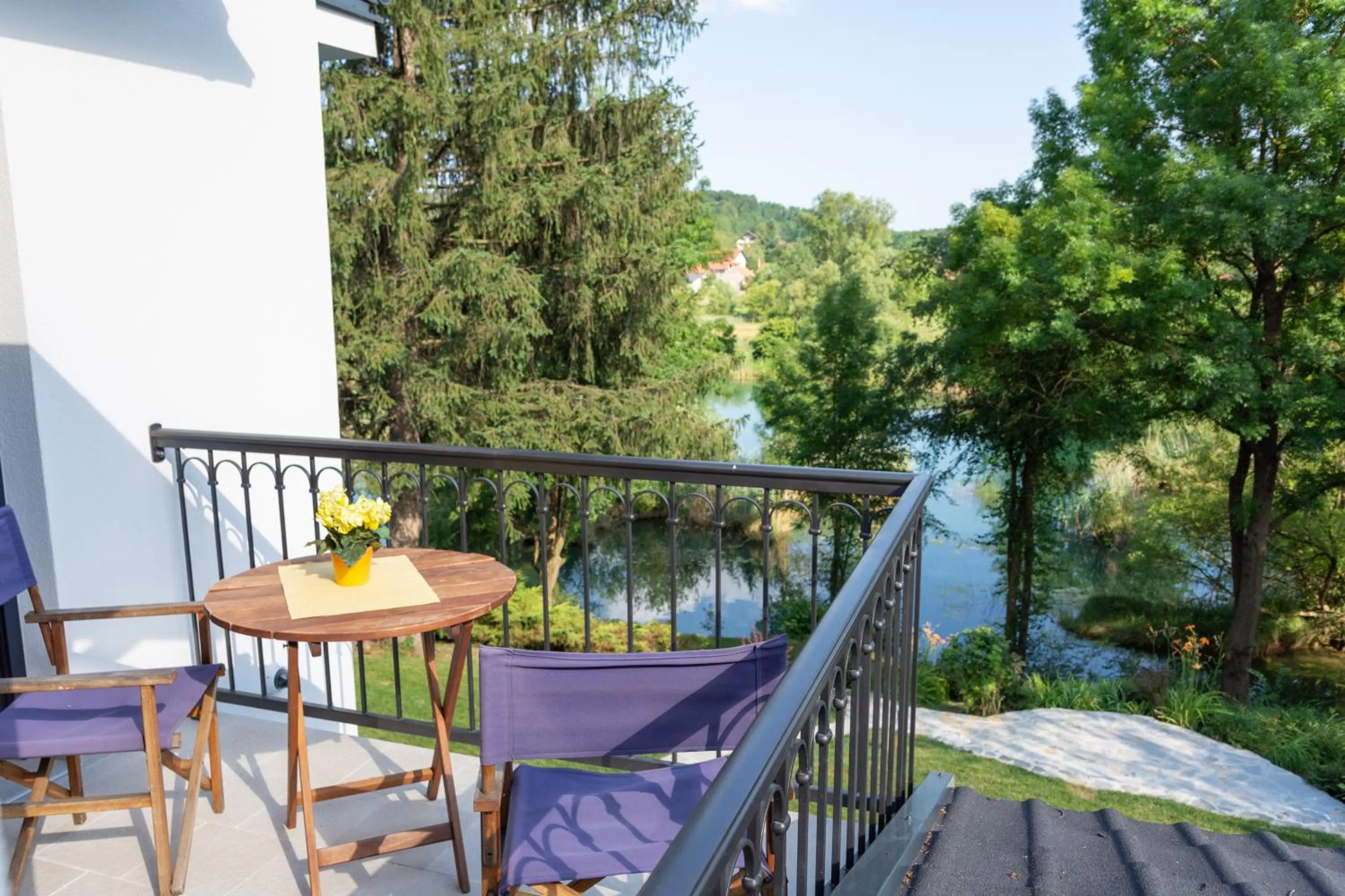 Balcony/Terrace in Pampas apartments Mrežnica