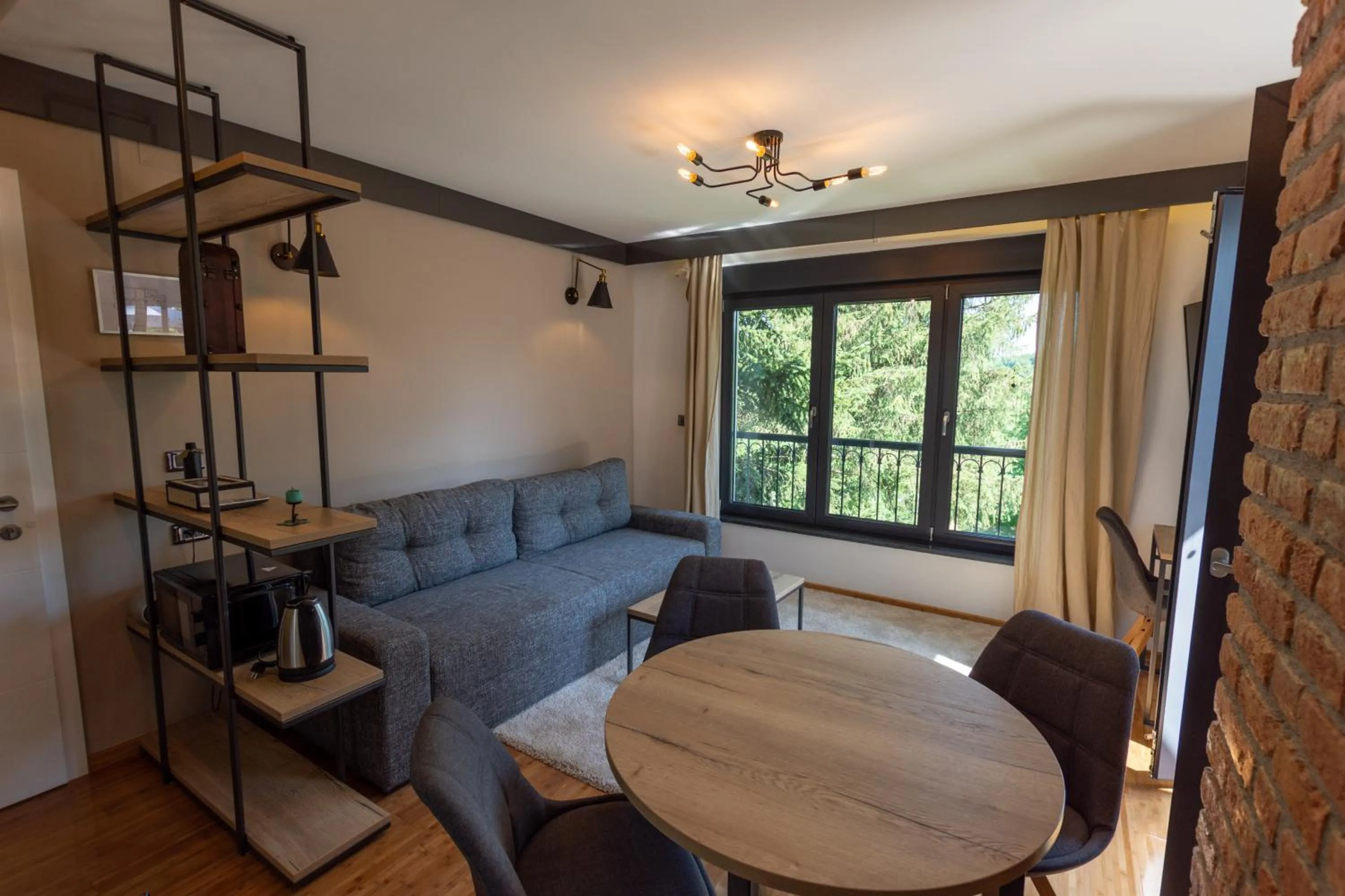 Living room in Pampas apartments Mrežnica