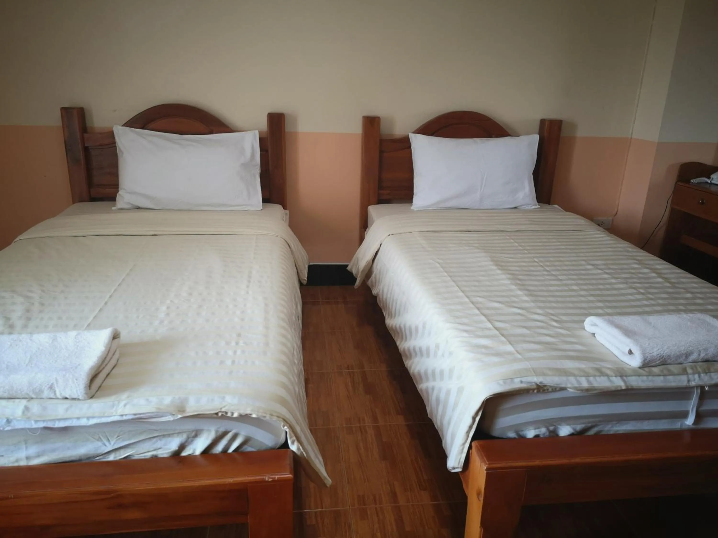 Bed in Sab Suwarn Mansion